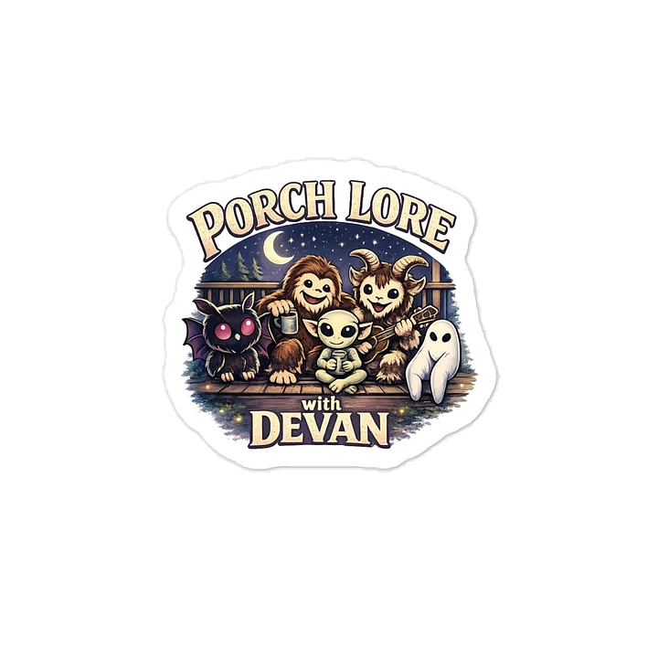 CUTIE CRYPTIDS VINYL DECAL product image (1)