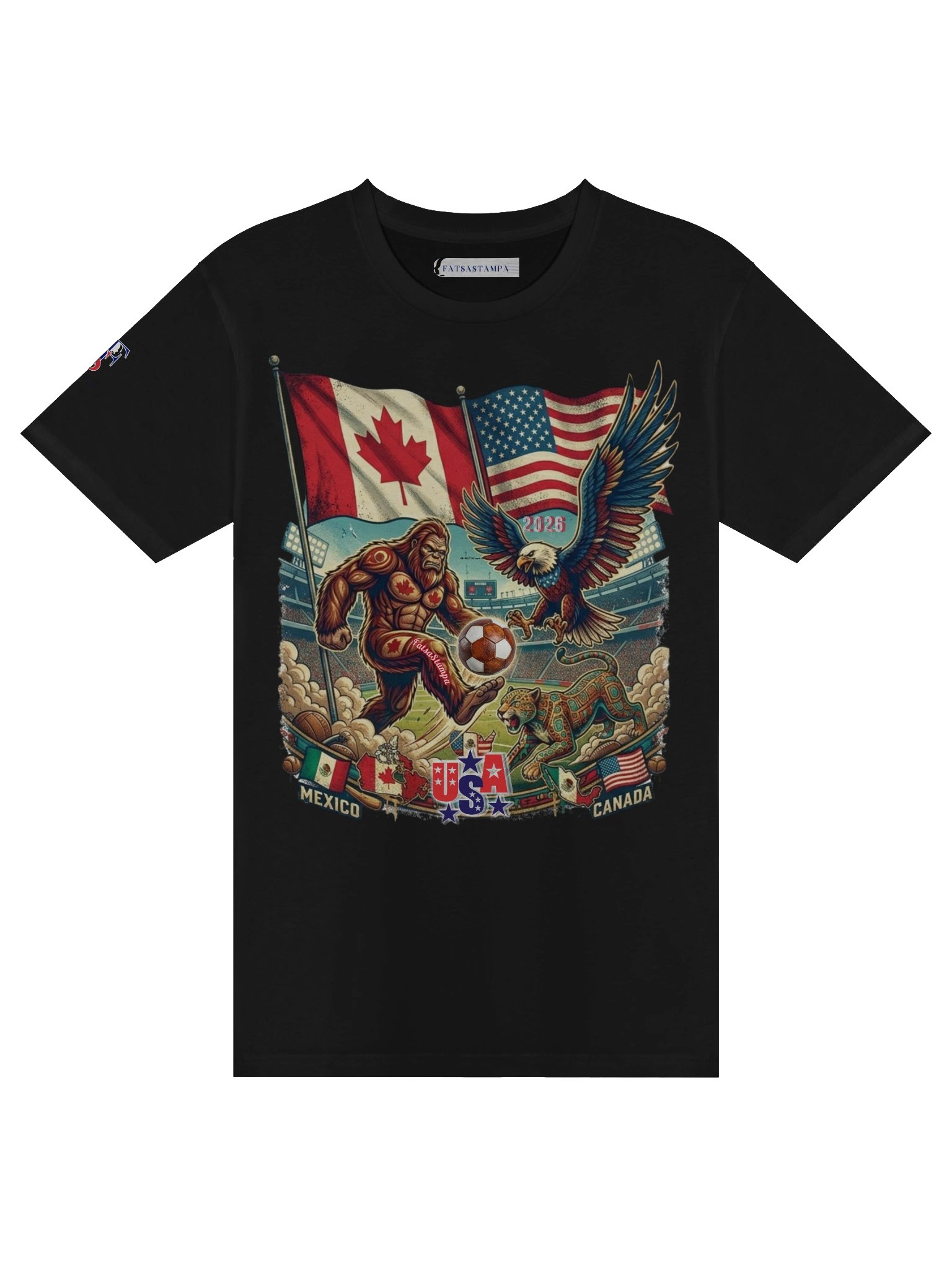 Mundial 2026 Premium Design – Exclusive 2026 World Cup Fan Apparel T-Shirt product image (3)