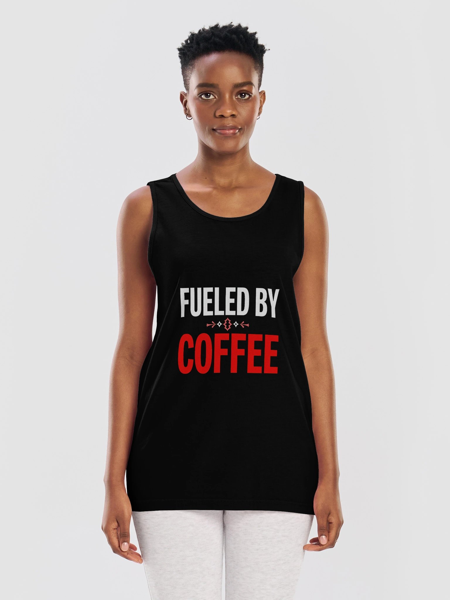 Fueled by Coffee Tank Top product image (95)