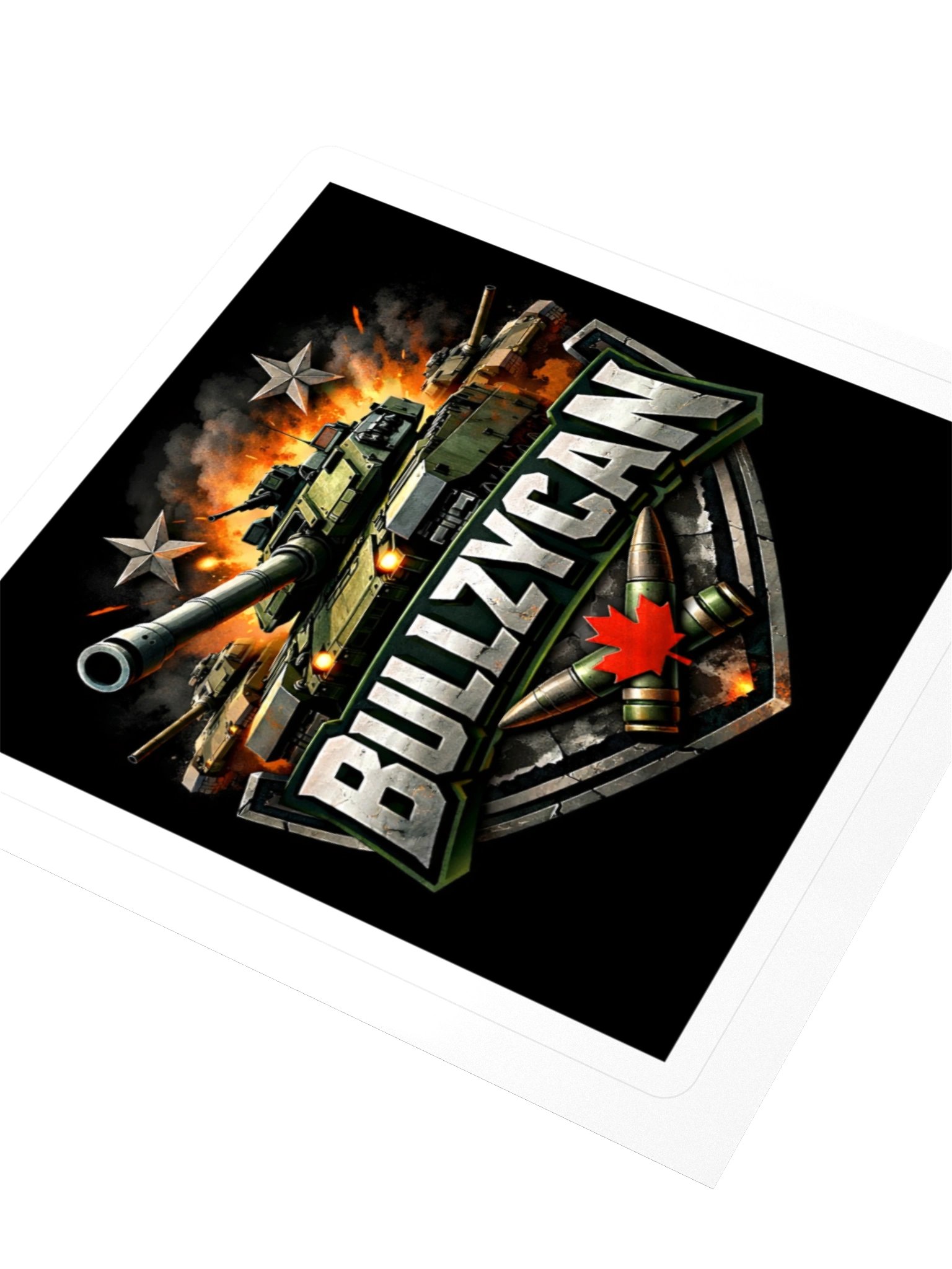 BULLZYCAN Explosive Emblem Stickers product image (6)