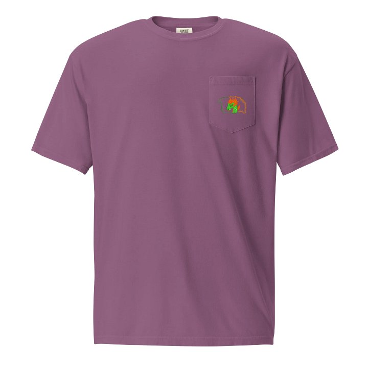 Dragon Fire Unisex Pocket Tee product image (1)