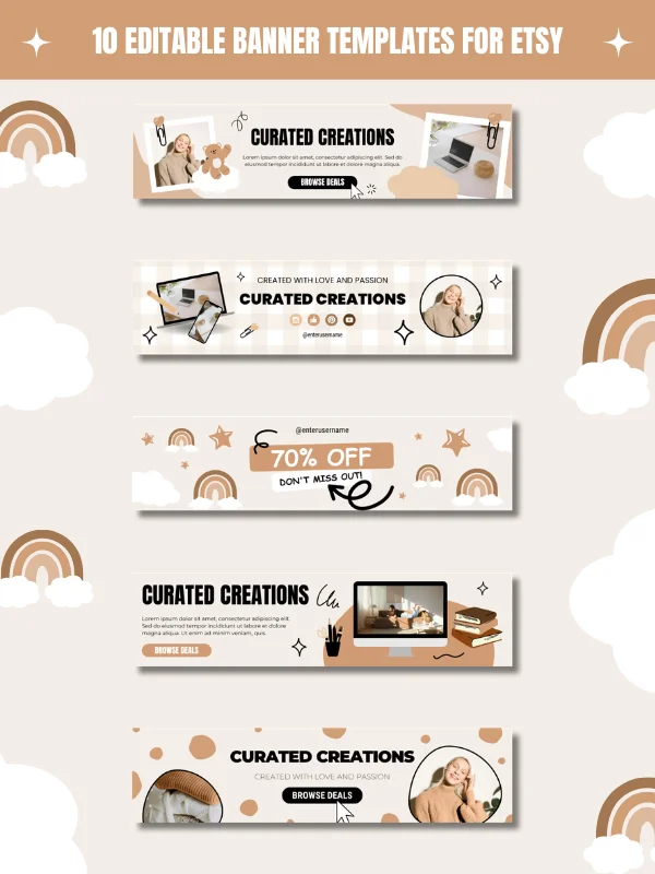 Cute MRR/PLR Branding Kit for Etsy product image (4)
