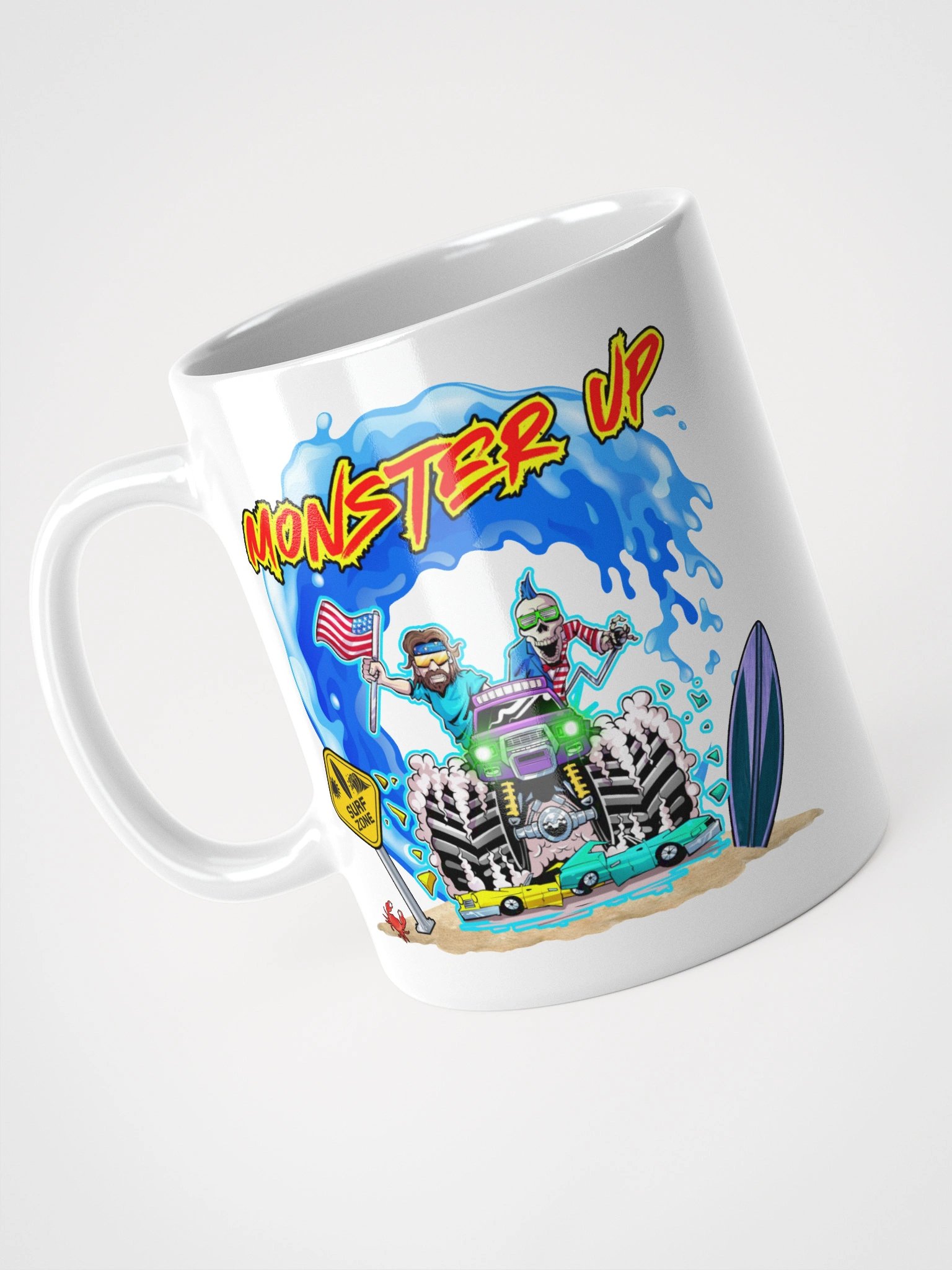 MONSTER UP COFFEE MUG : W product image (9)