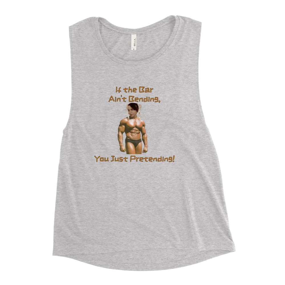 If The Bar Ain't Bending Women's Muscle Tank product image (2)