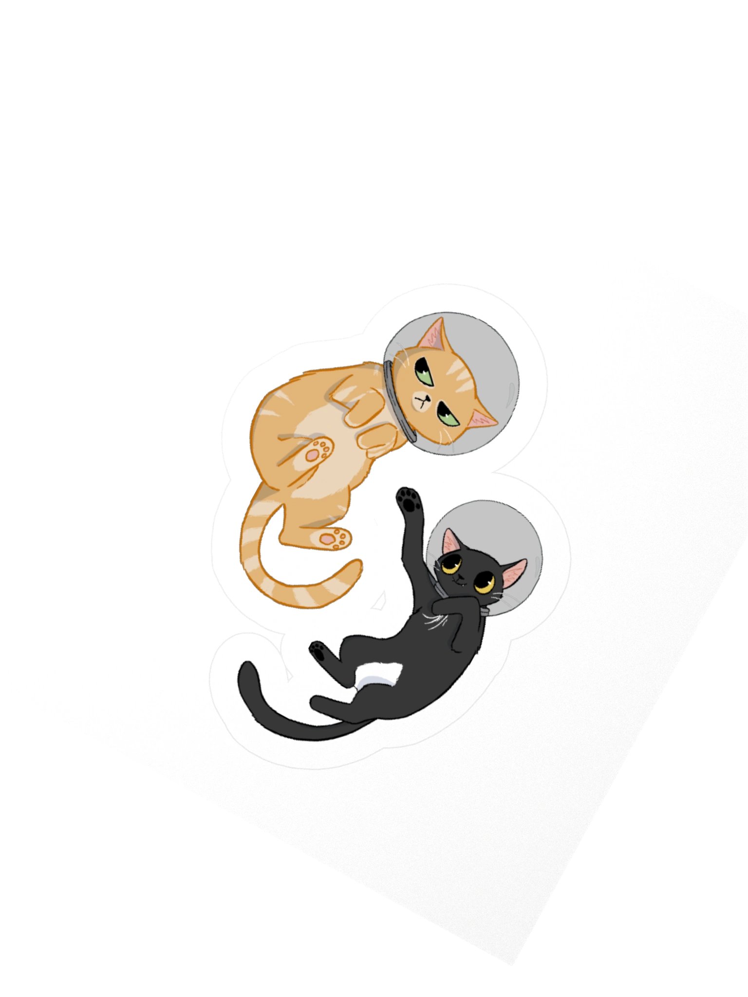 Space Cats Stickers product image (2)