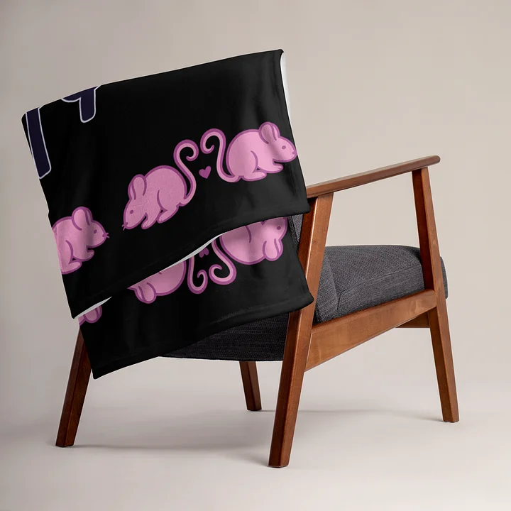 Batty Blanket - Black product image (2)