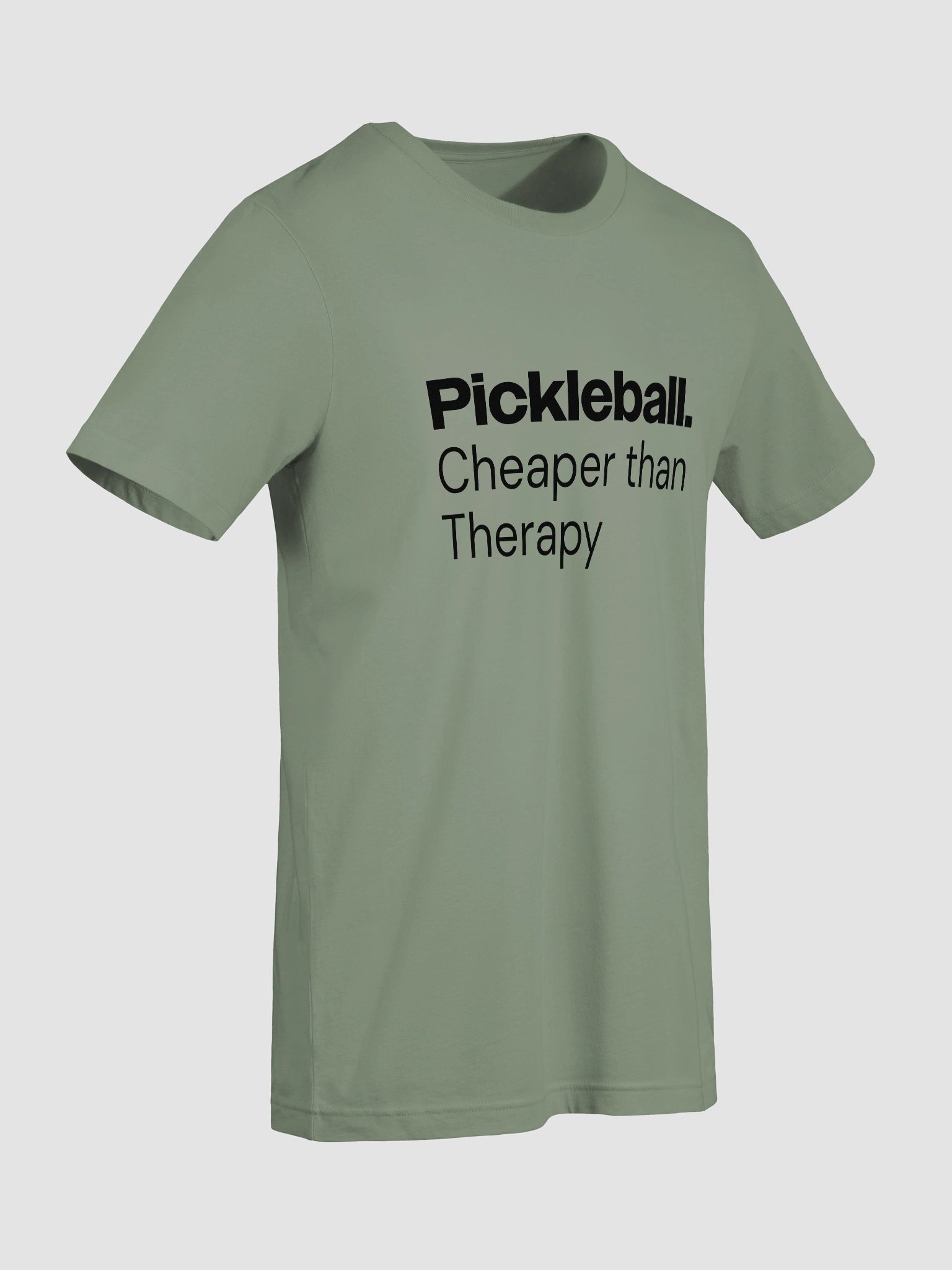 Pickleball. Cheaper than Therapy T-shirt product image (65)