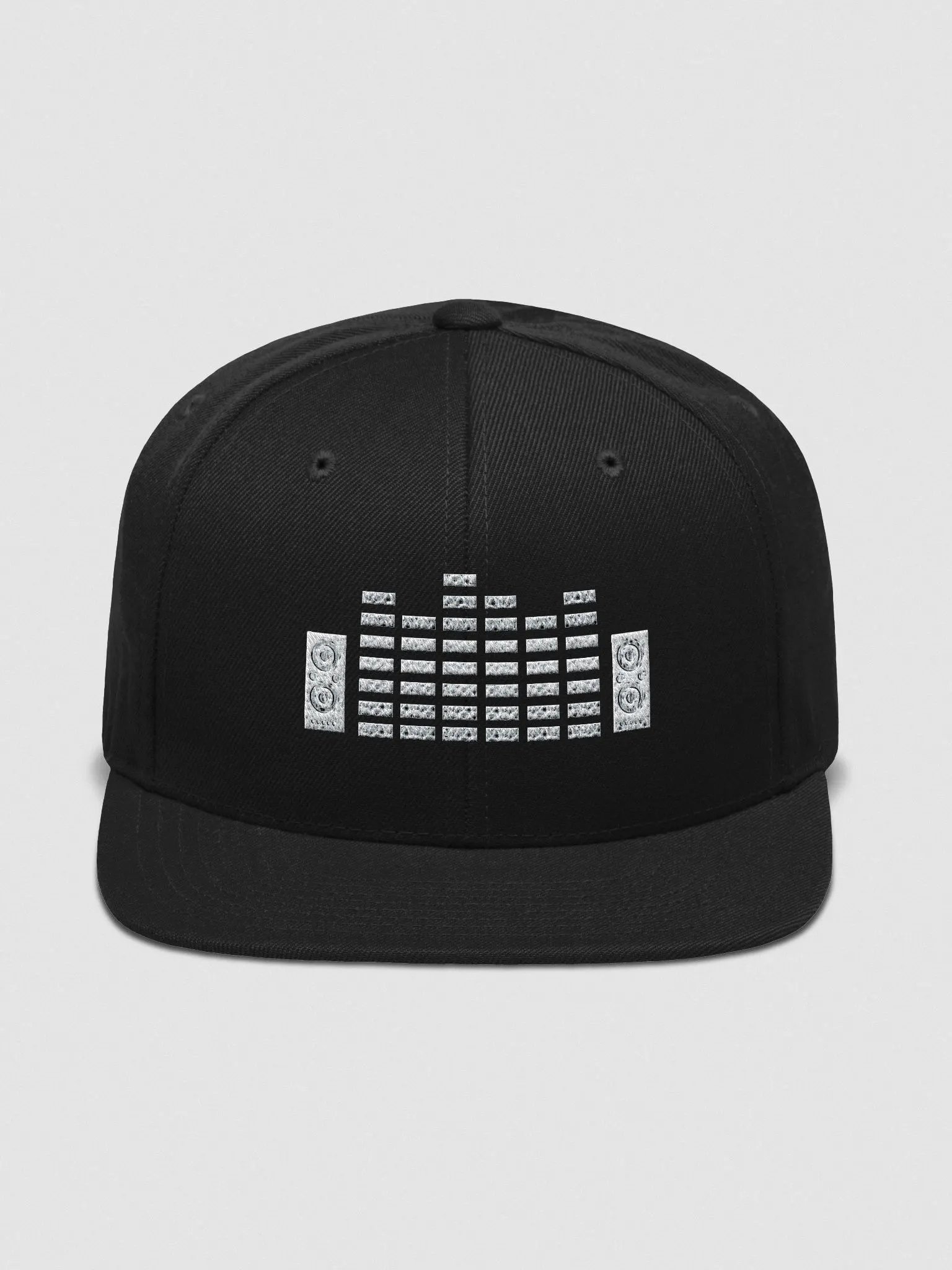 Iced Logo 🧊 Wool Blend Embroidered Snapback (Available in 14 Colors) product image (3)