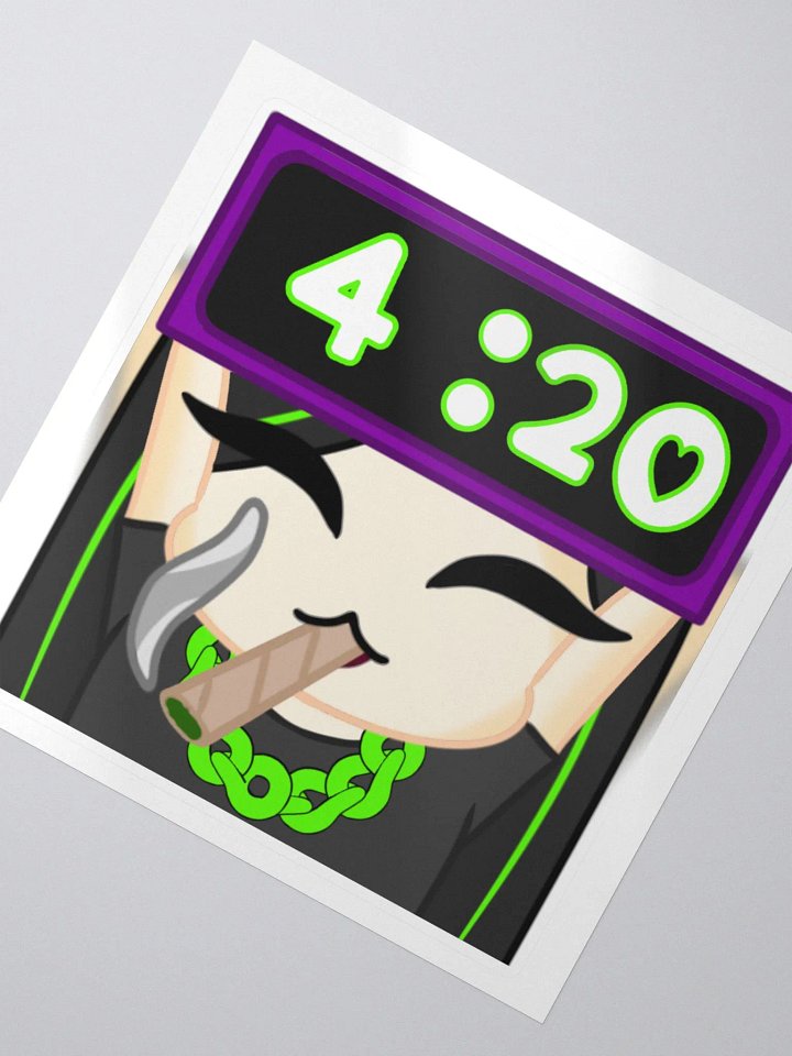 420 toxic emote sticker product image (2)