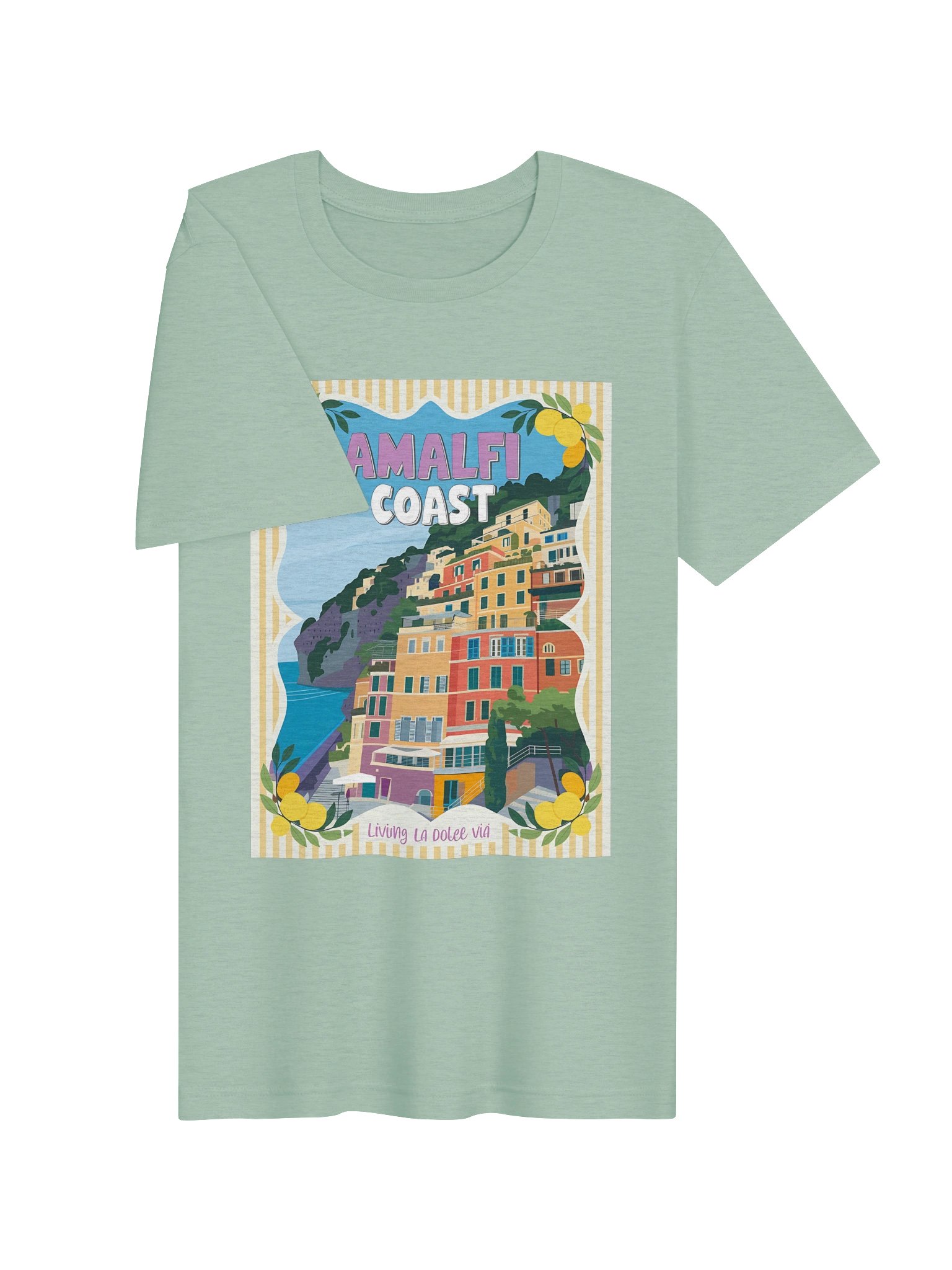 Amalfi Coast La Dolce Vita T-Shirt product image (6)
