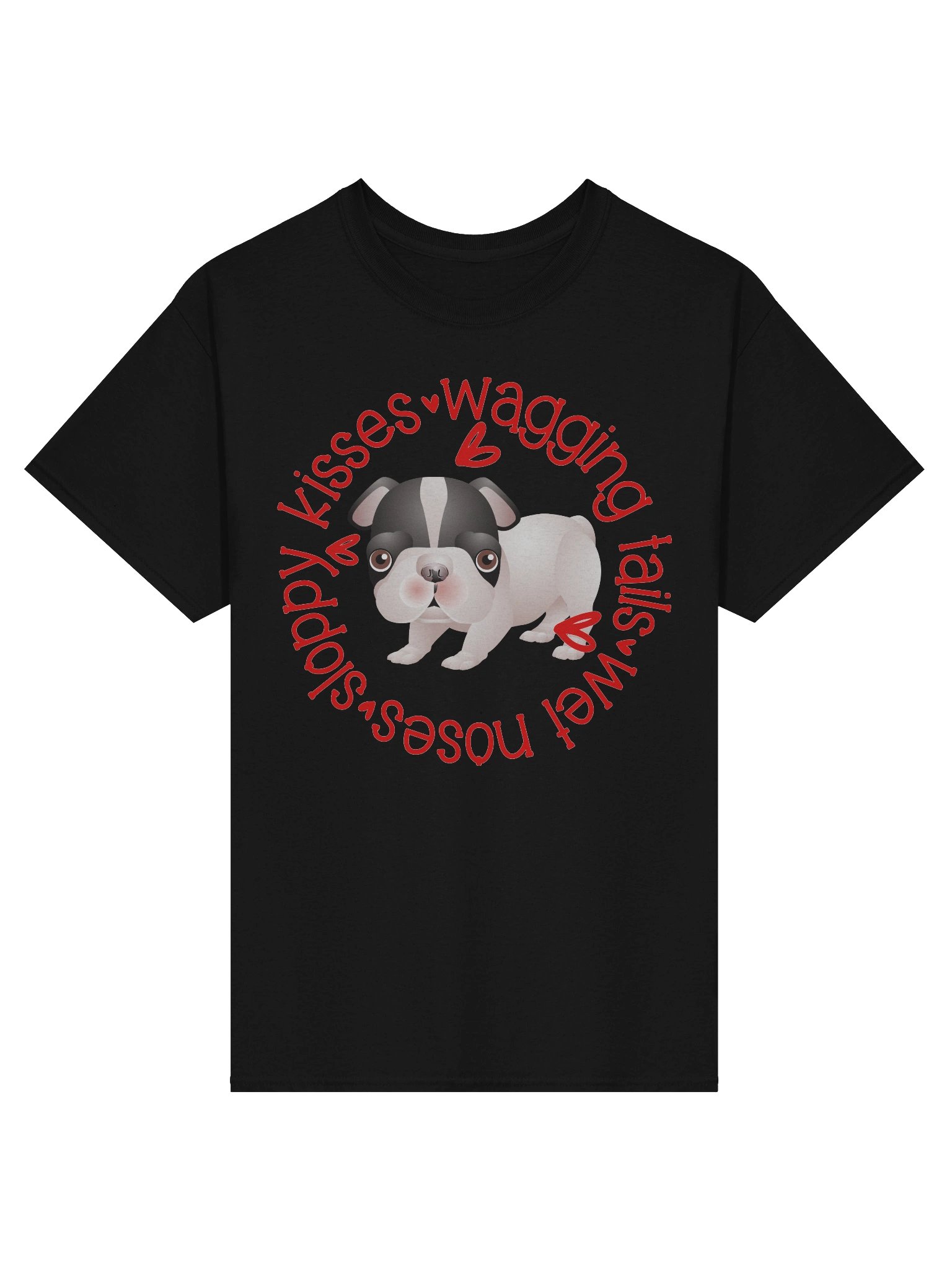 Sloppy Kisses Boston Terrier T product image (5)