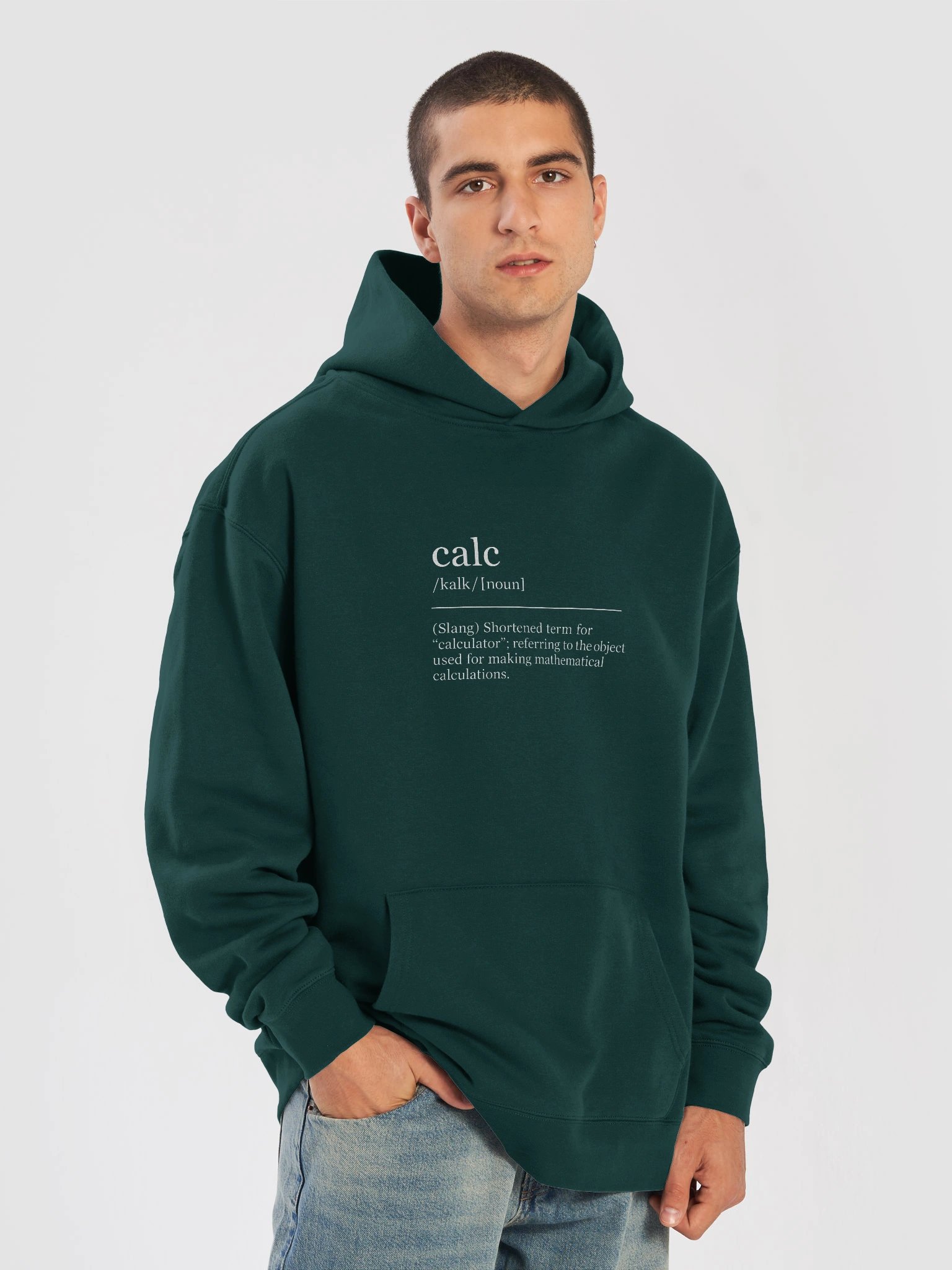 Calc is Short for... Hoodie product image (25)