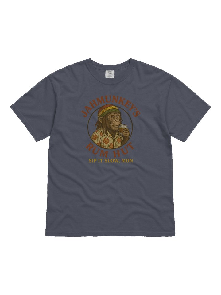 Jahmunkey's Rum Hut Logo T-Shirt product image (1)