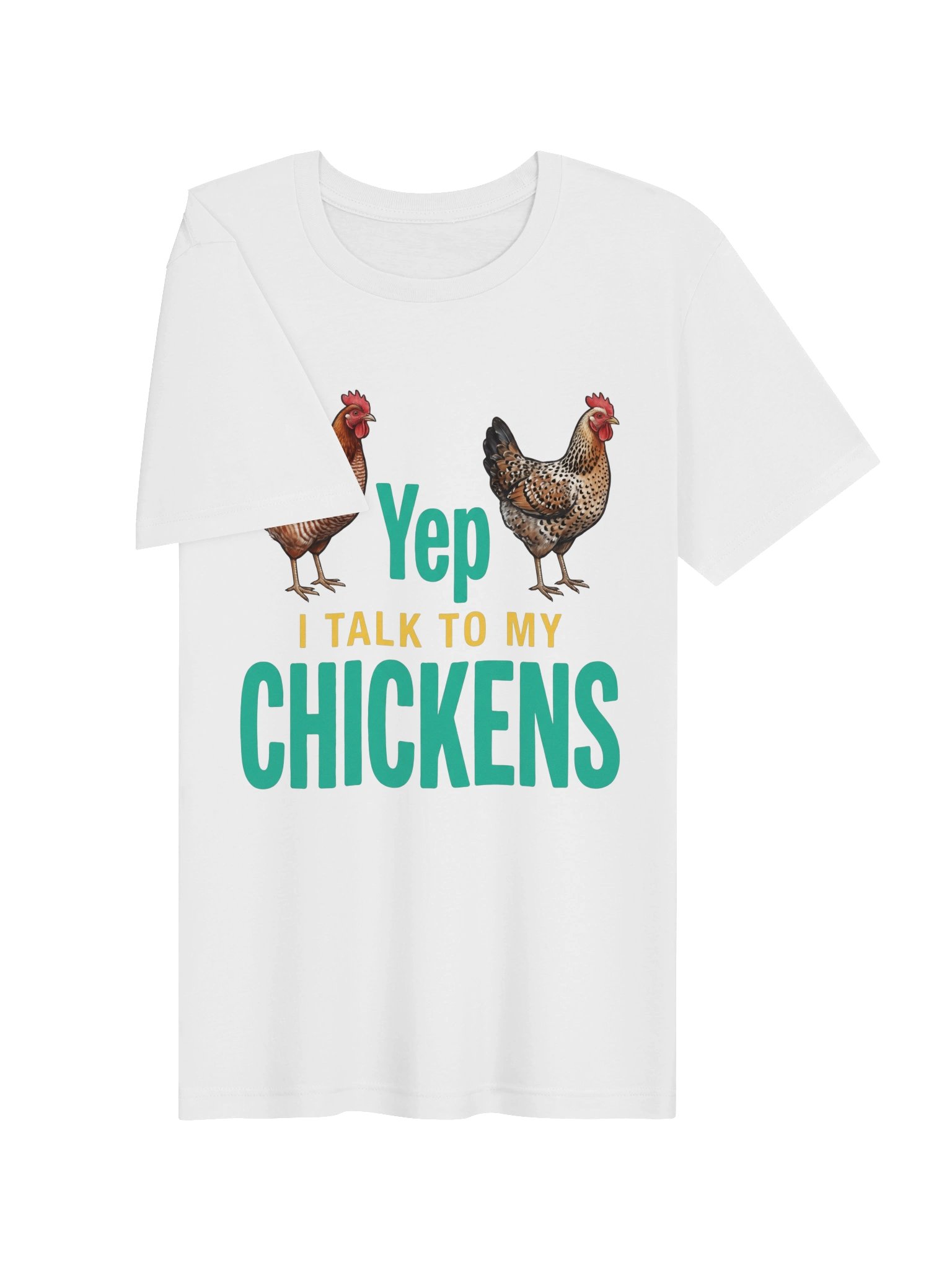 I Talk To My Chickens tshirt product image (33)