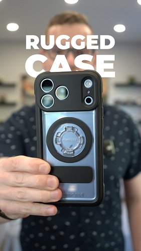 One of the Coolest Durable Cases I’ve Tried 👀#RokForm #iPhone18ProMax #PhoneCases 

The RokForm Crystal gives you serious dro...