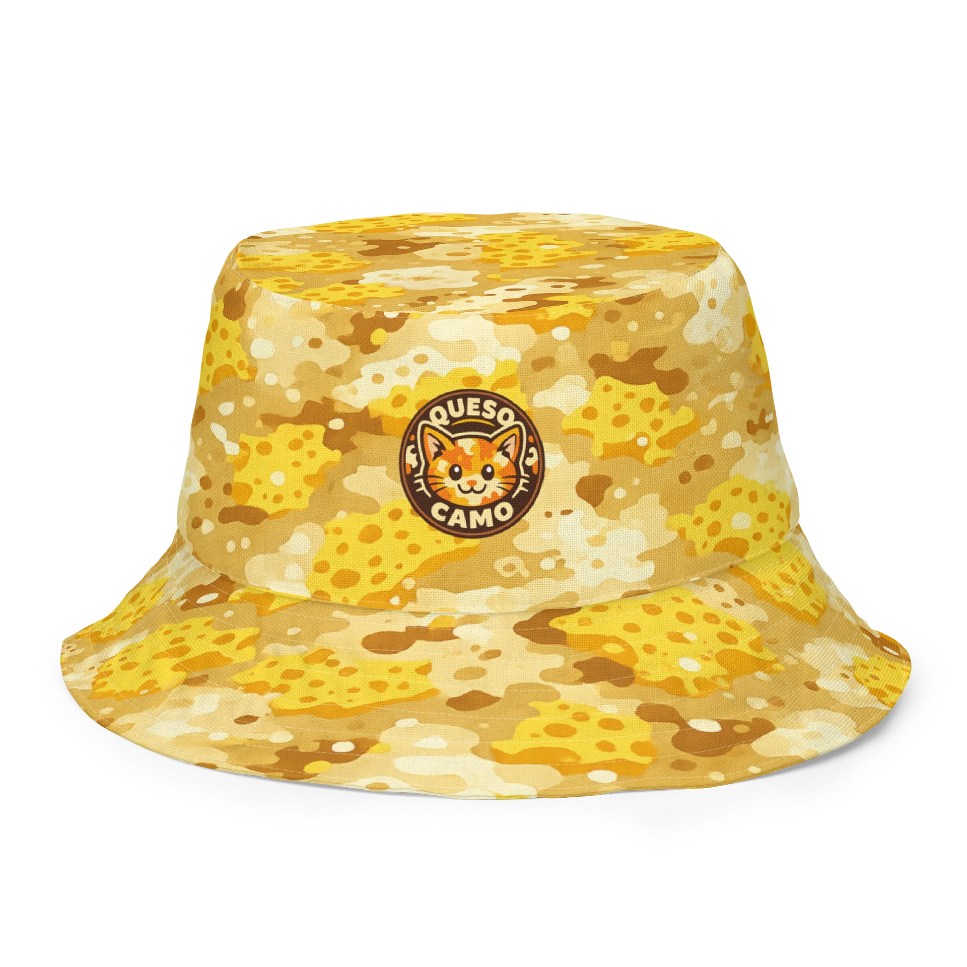 Queso Camo Bucket Hat - Reversible product image (1)