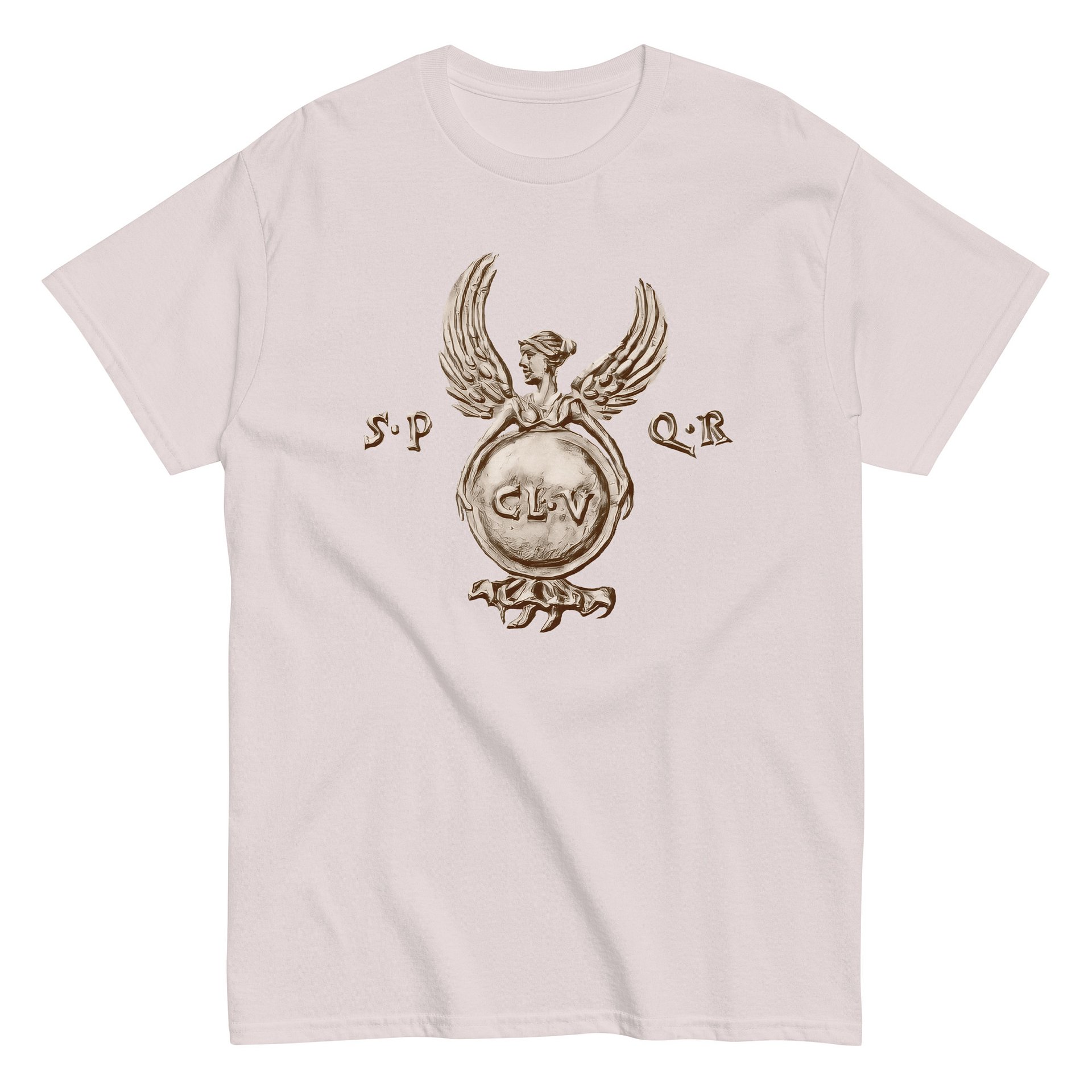 Victoria & Shield of Virtue Roman SPQR T-Shirt product image (8)