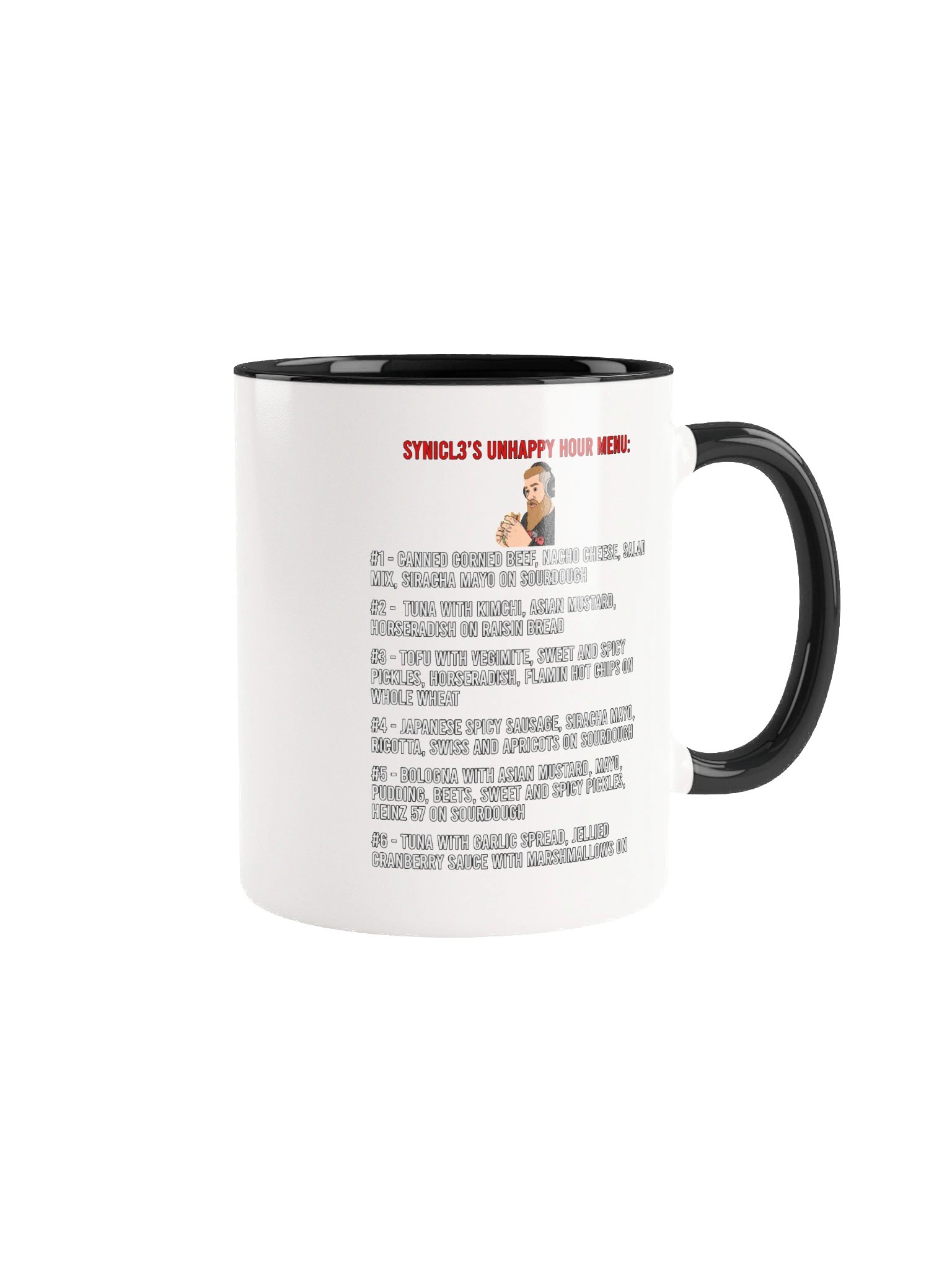 Dec 2025 Subathon - Menu Mug product image (5)