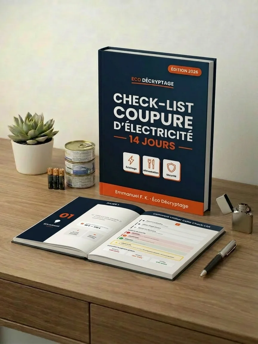 Check-List Coupure d'Électricité — 14 Jours | 7 Piliers de Survie Essentiels (PDF imprimable) product image (1)
