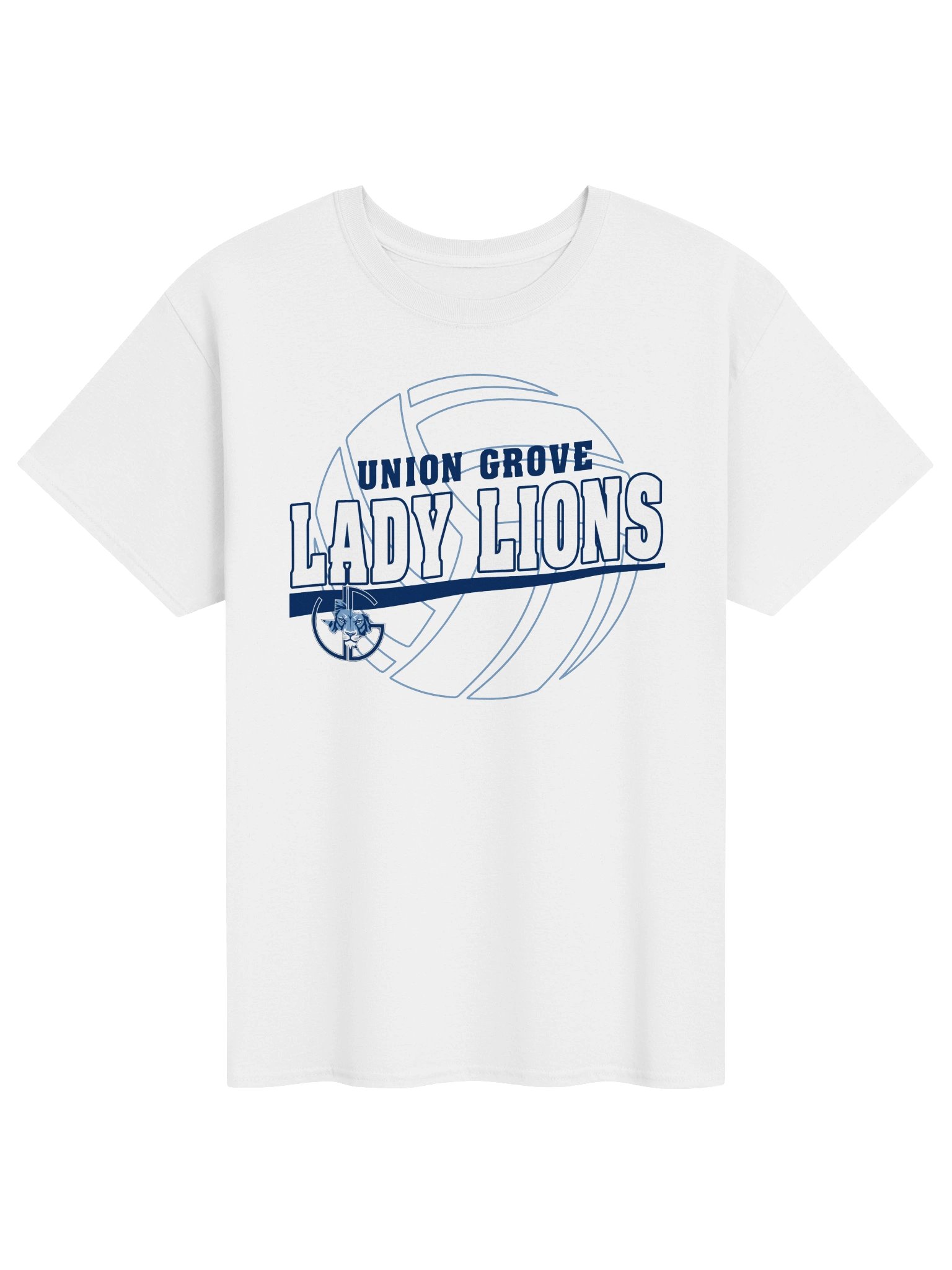 Union Grove LL VB T-Shirt | White product image (1)