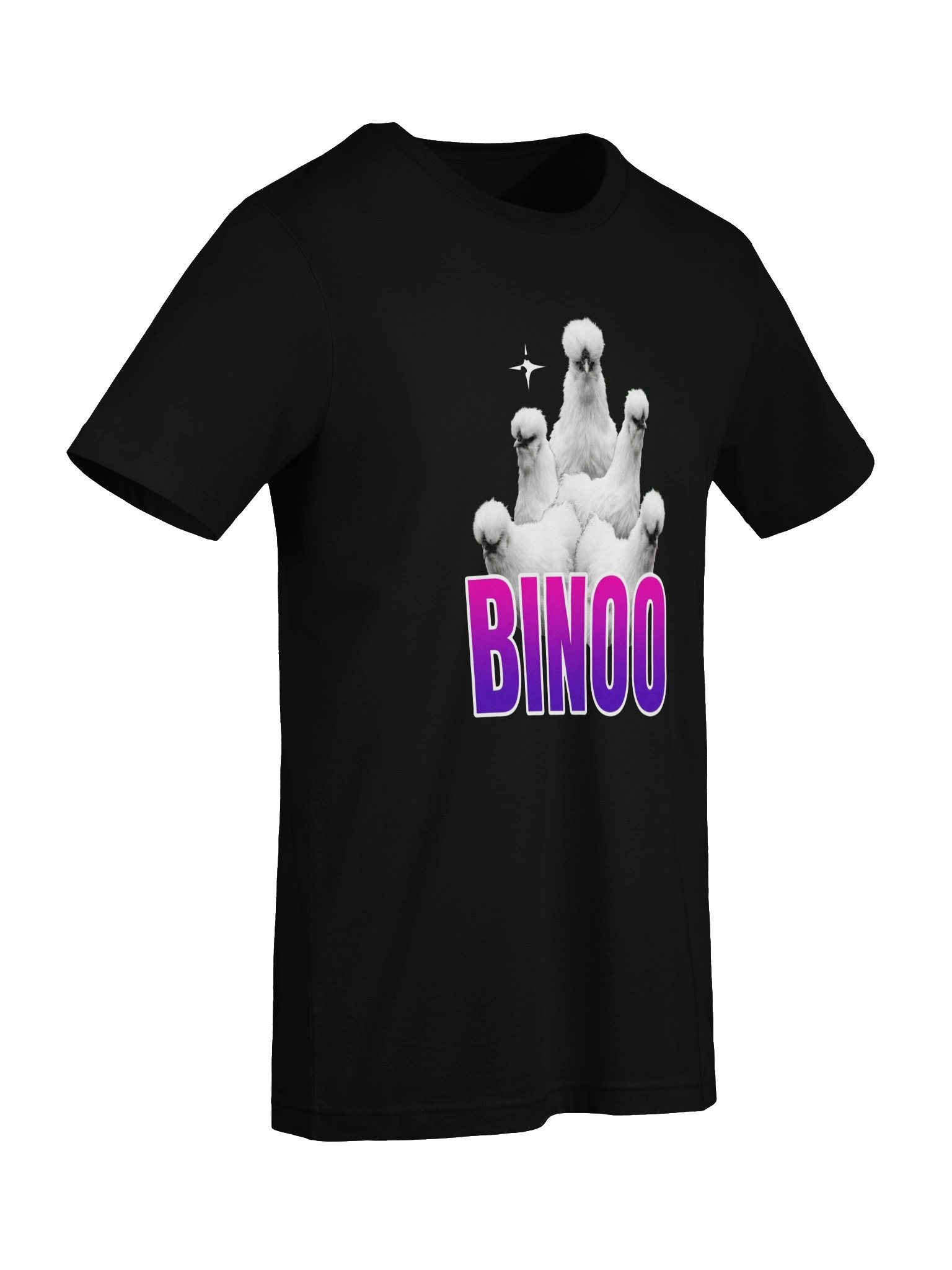 Binoo Silkie Chicken tshirt product image (7)