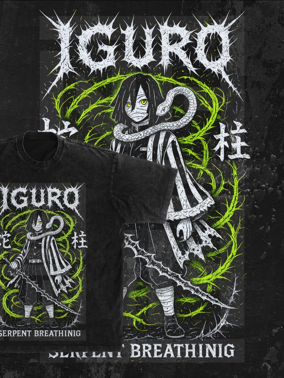 OBANAI IGURO Demon slayer | Kimetsu no Yaiba t-shirt PNG design product image (1)