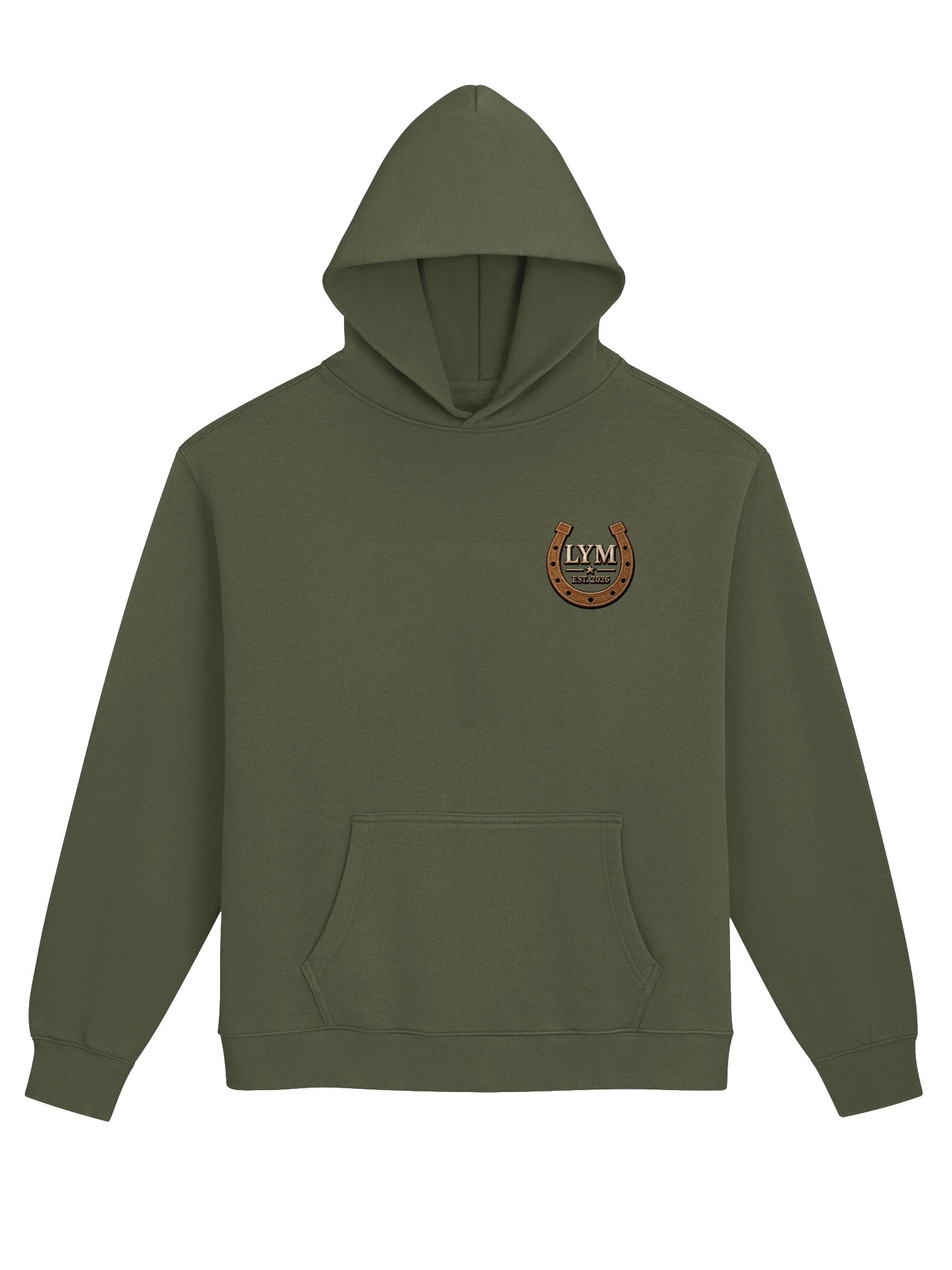 Love You More Men’s Horseshoe Heritage Hoodie product image (17)