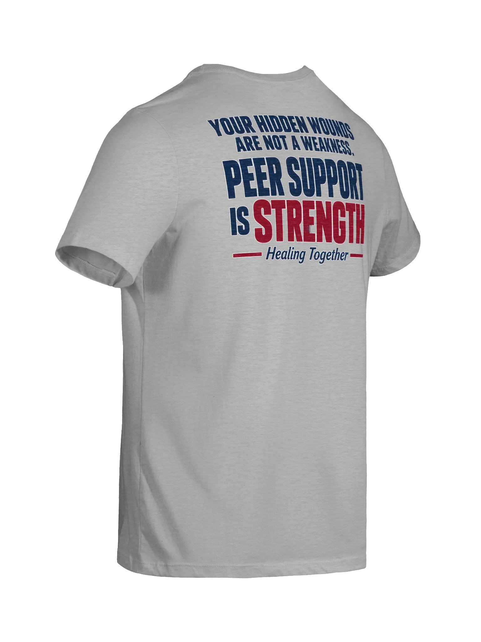 Women Peer Support is Strength Relaxed Tee product image (2)