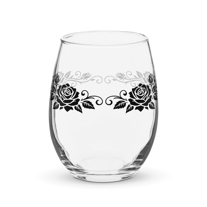 Spec's Roses Wine Glass product image (2)