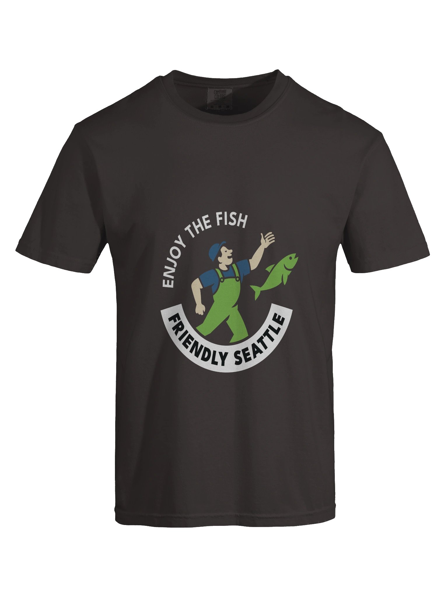 Logo Black/Grey Heavy Cotton Tee product image (27)