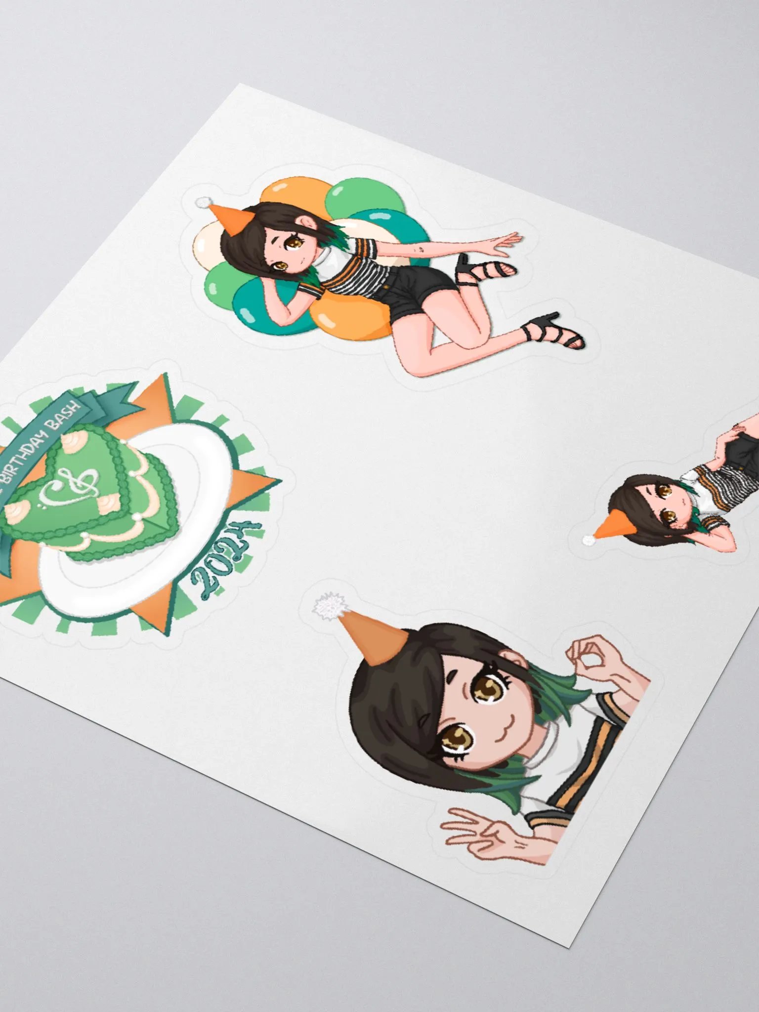 2024 Birthday Bash Sticker Sheet product image (3)