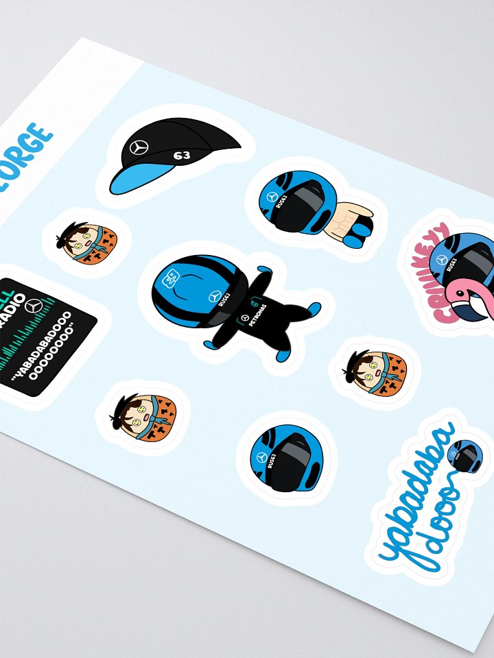 George Russell - Sticker Sheet product image (2)