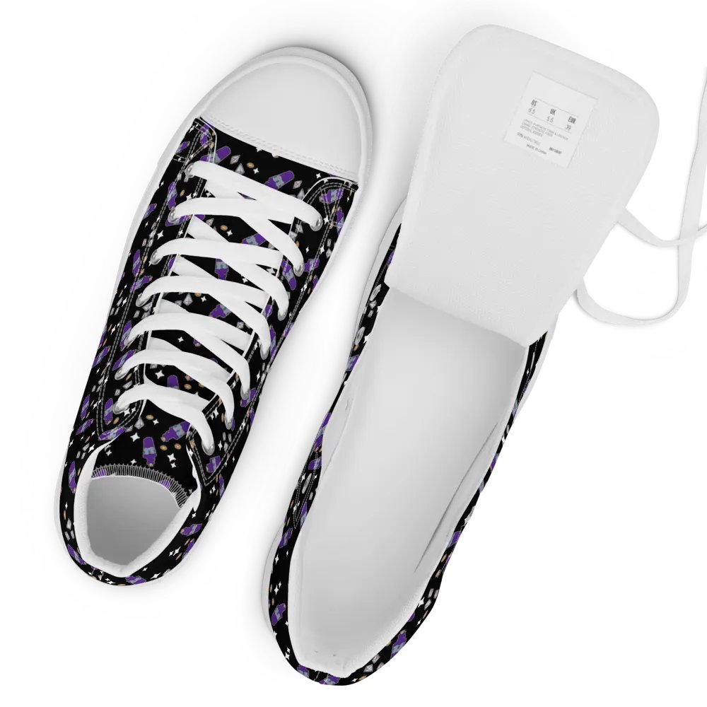 Purple Drink & Wares - High Top Sneakers product image (1)