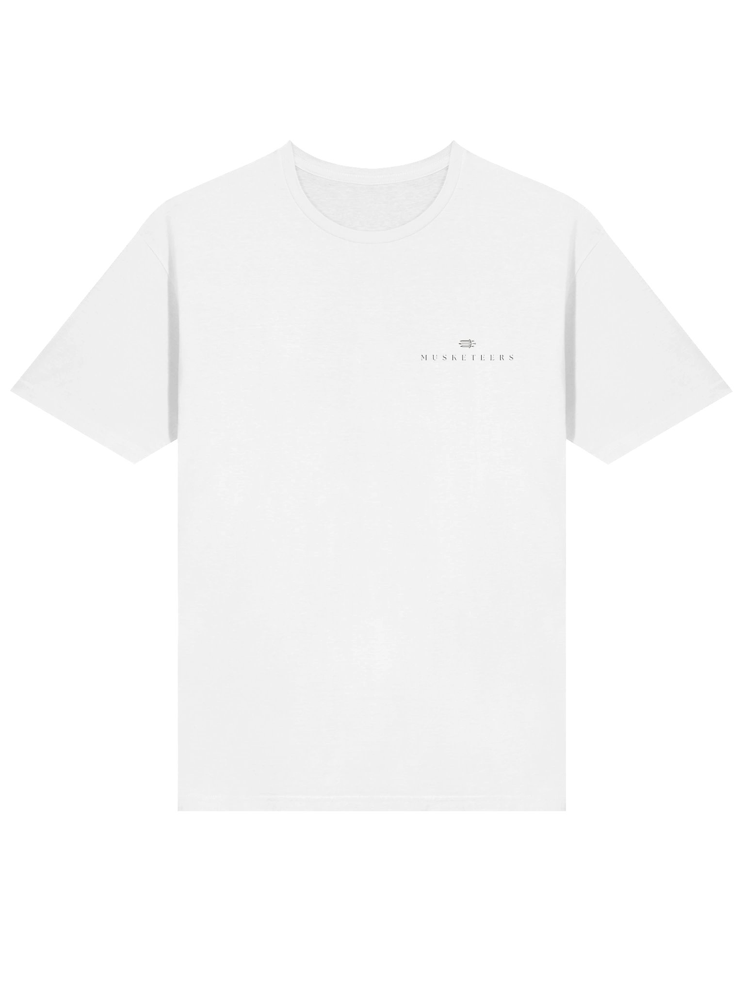 3 Musketeers Swords White Cotton Tee product image (3)