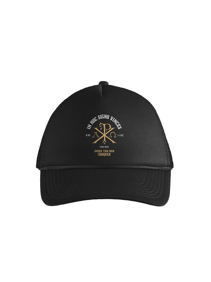 Under this sign conquer merch- Hat product image (1)