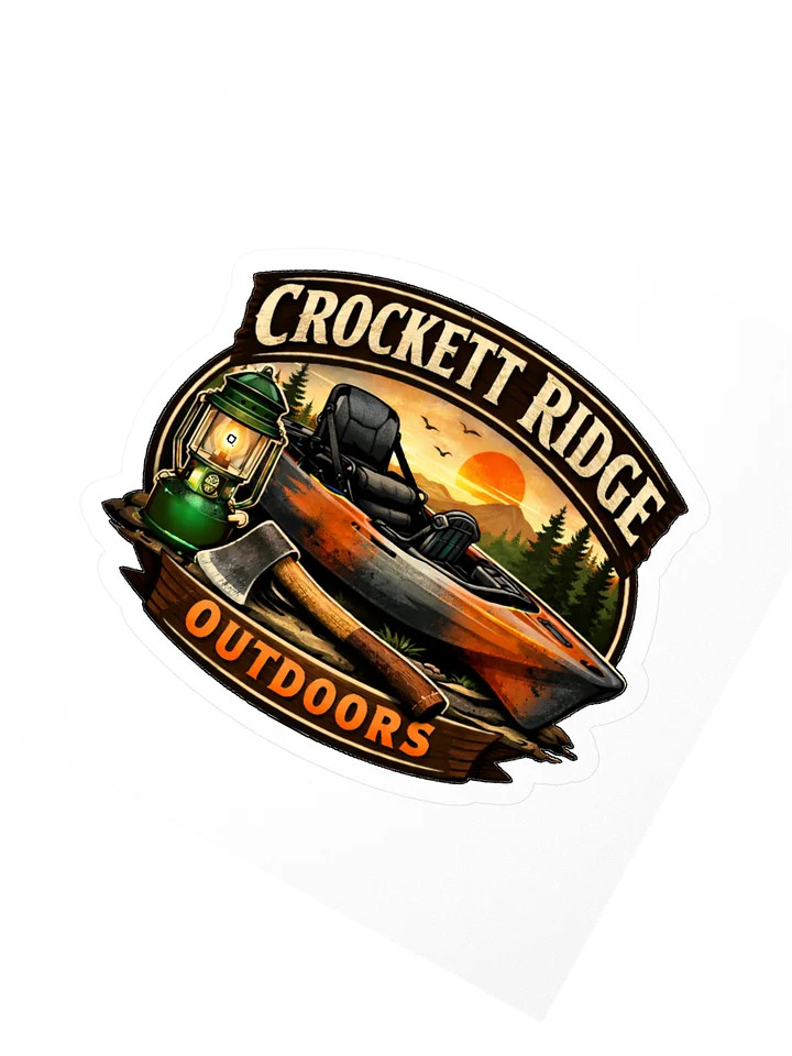 Outdoor Adventure Emblem Kiss Cut Stickers 01 product image (2)