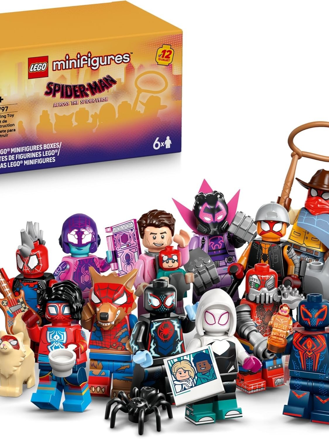 Spiderman Collectible Minifig 6 Pack product image (1)