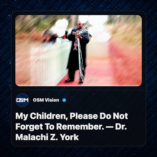 💡 Daily Wisdom from Dr. Malachi Z. York

📖 Read it. Reflect. Share it forward.

🔁 Repost to spread the knowledge 

📍 Where ar...