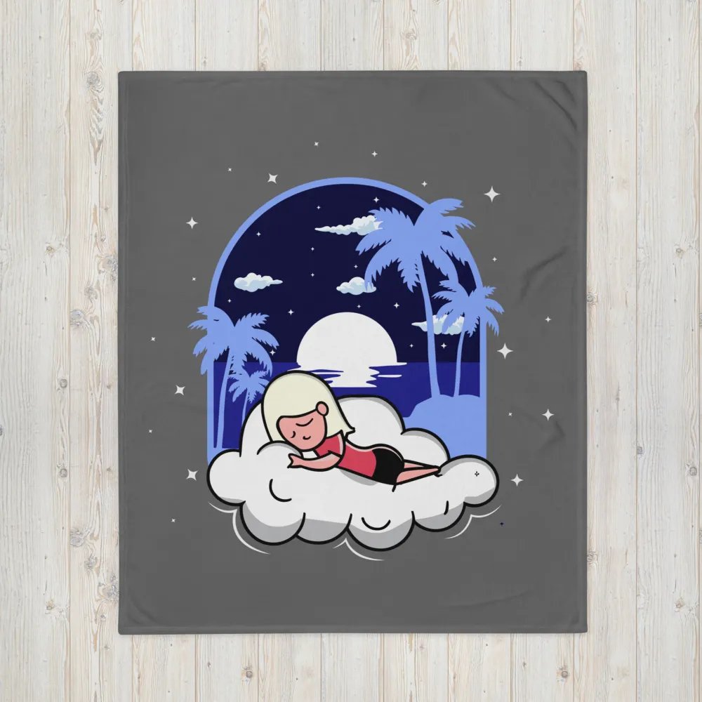 Cloudy Night Grey Throw product image (4)