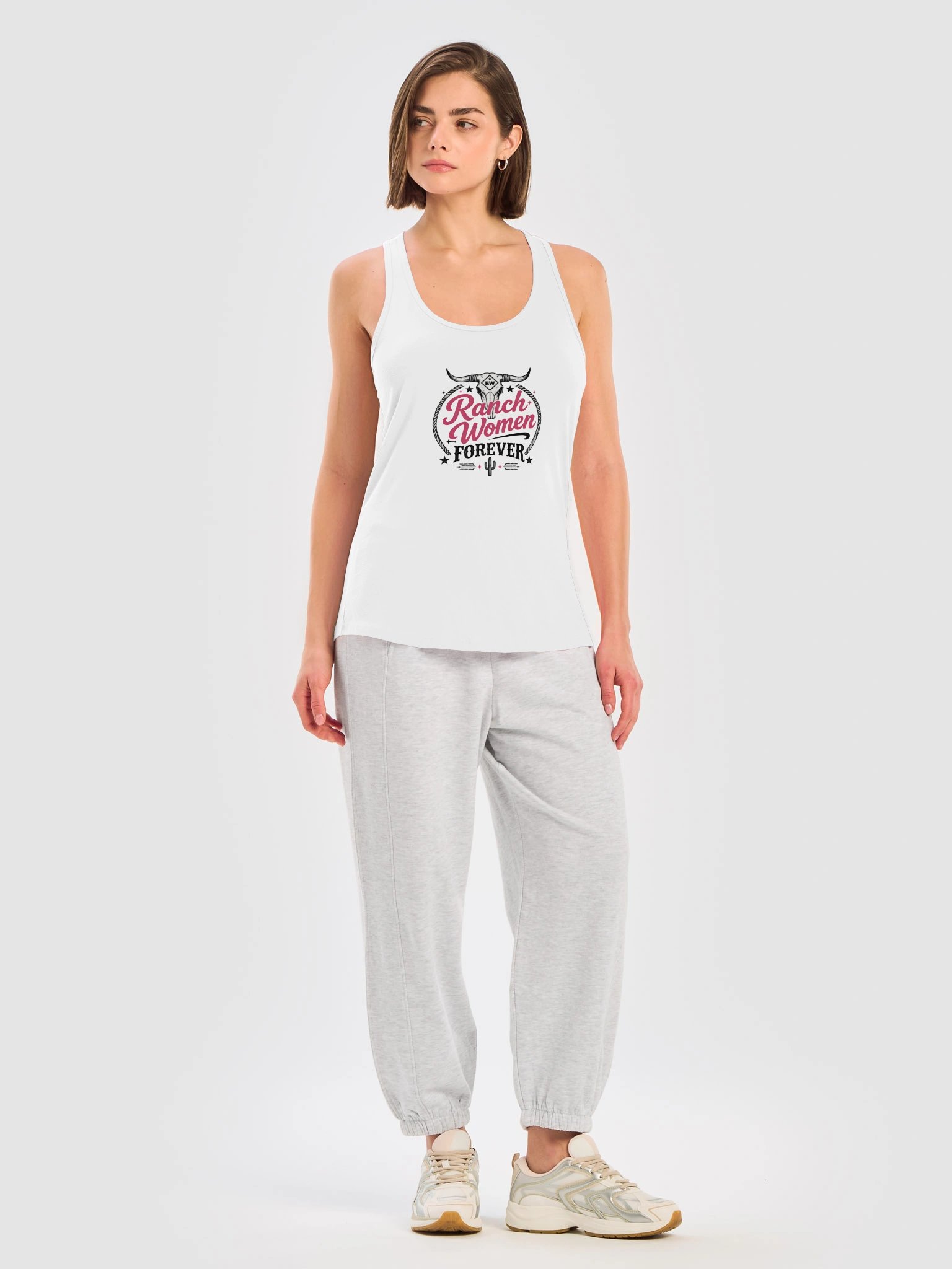 Women's Ranch Life Tank Top — Ranch Women Forever Racerback | Broken Women!™ product image (7)