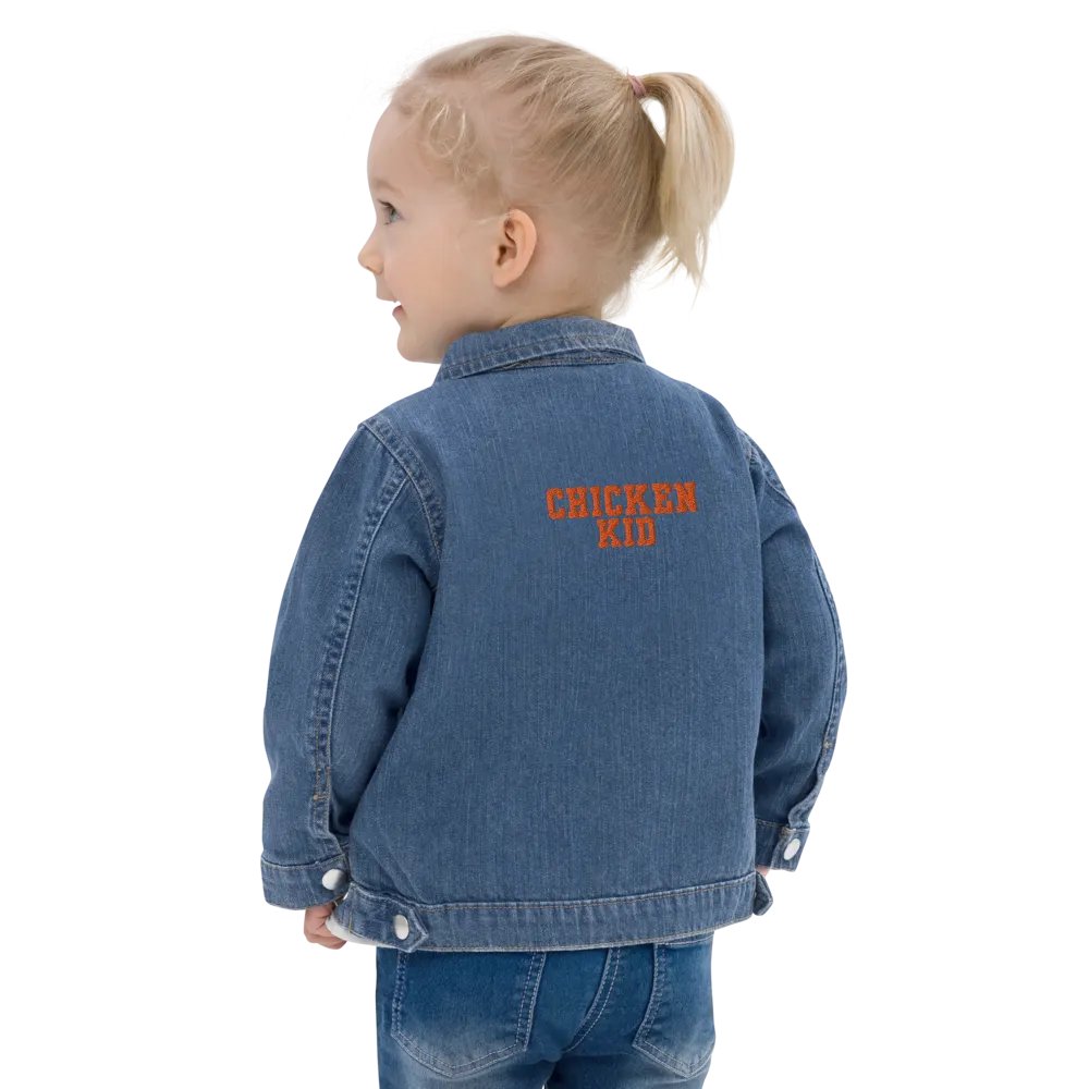 CHICKEN KID Classic Kids Denim Jacket product image (1)