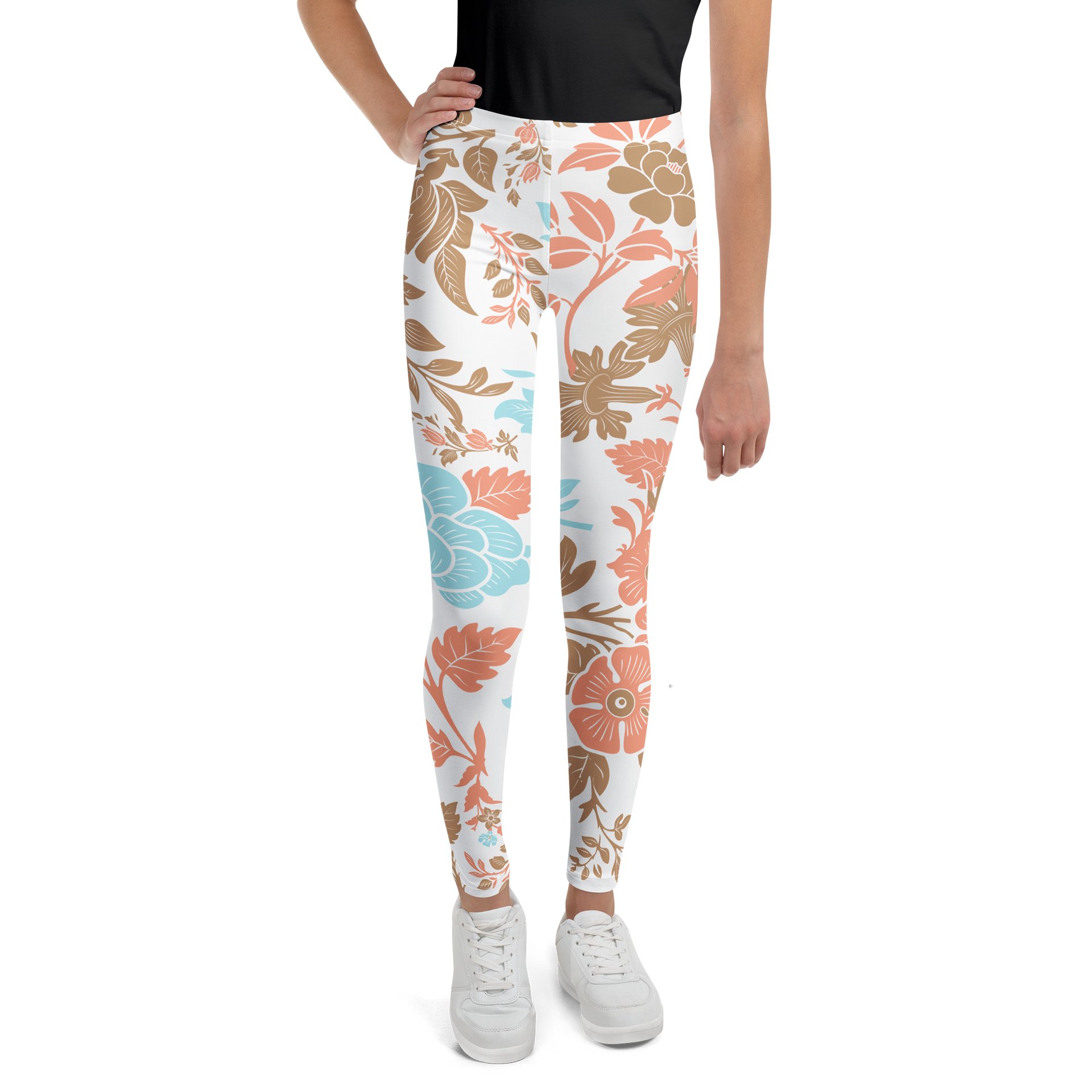 All-Over Print Youth Leggings product image (1)