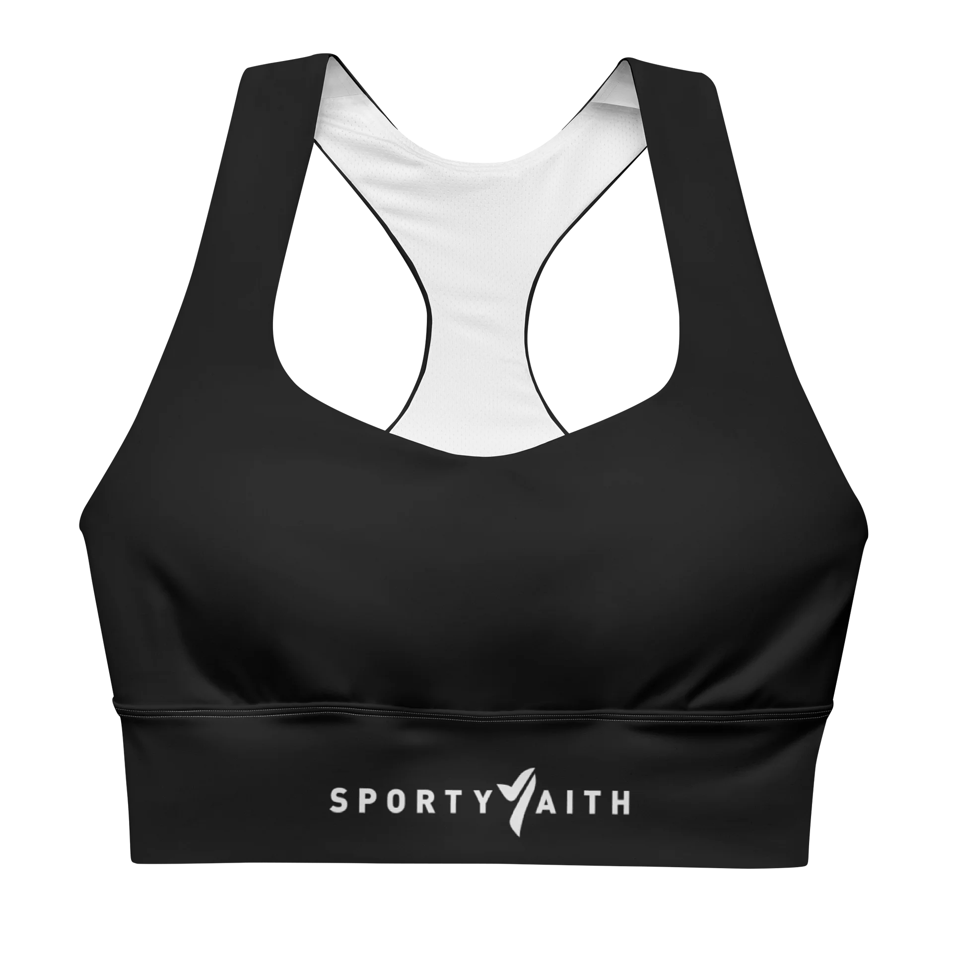 SportyFaith Performance Sports Bra - Black product image (1)