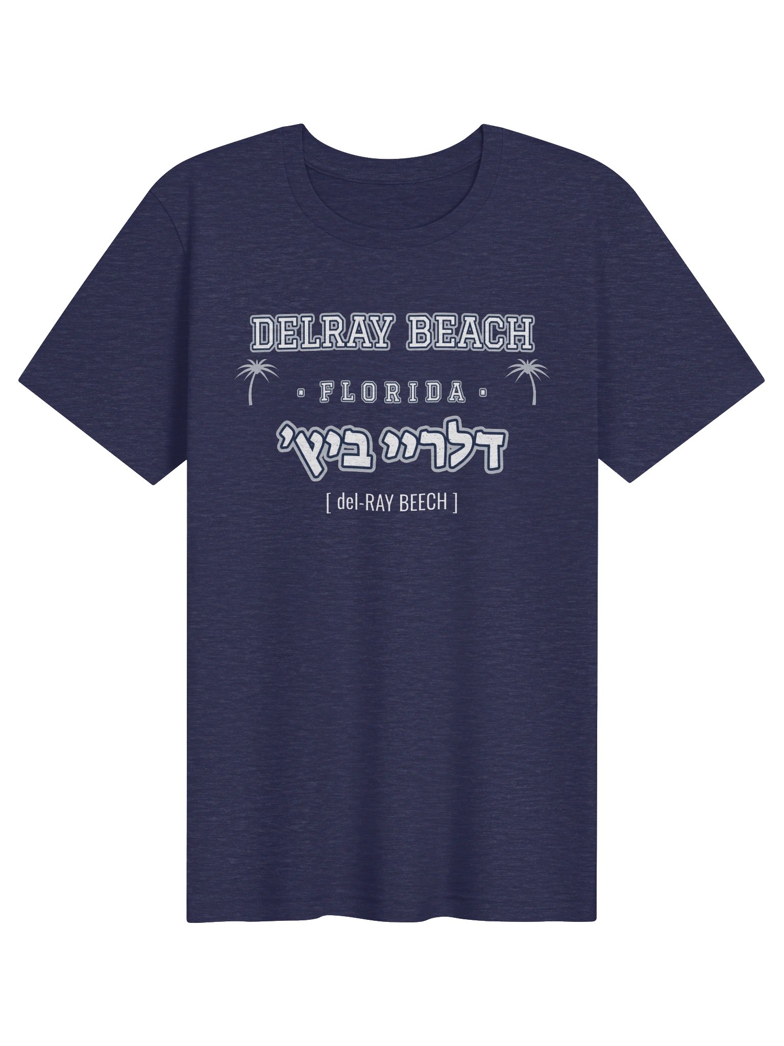 Delray Beach דלריי ביץ׳ [del-RAY BEECH] City Tee product image (1)