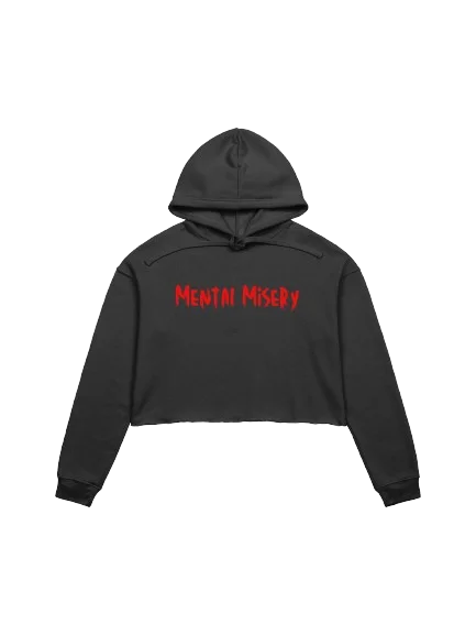Mental Misery Cropped Hoodie product image (1)