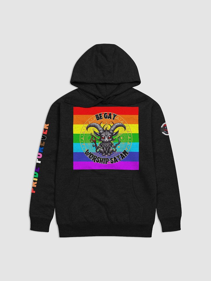 Be Gay Worship Satan Hoodie product image (2)