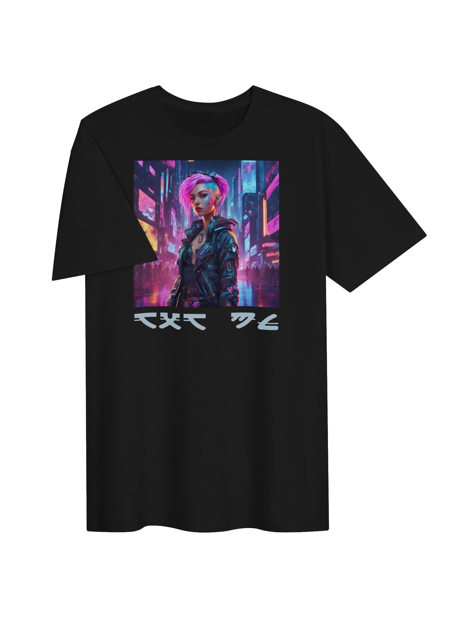 CYBERPUNK GIRL 1 T-Shirt product image (3)