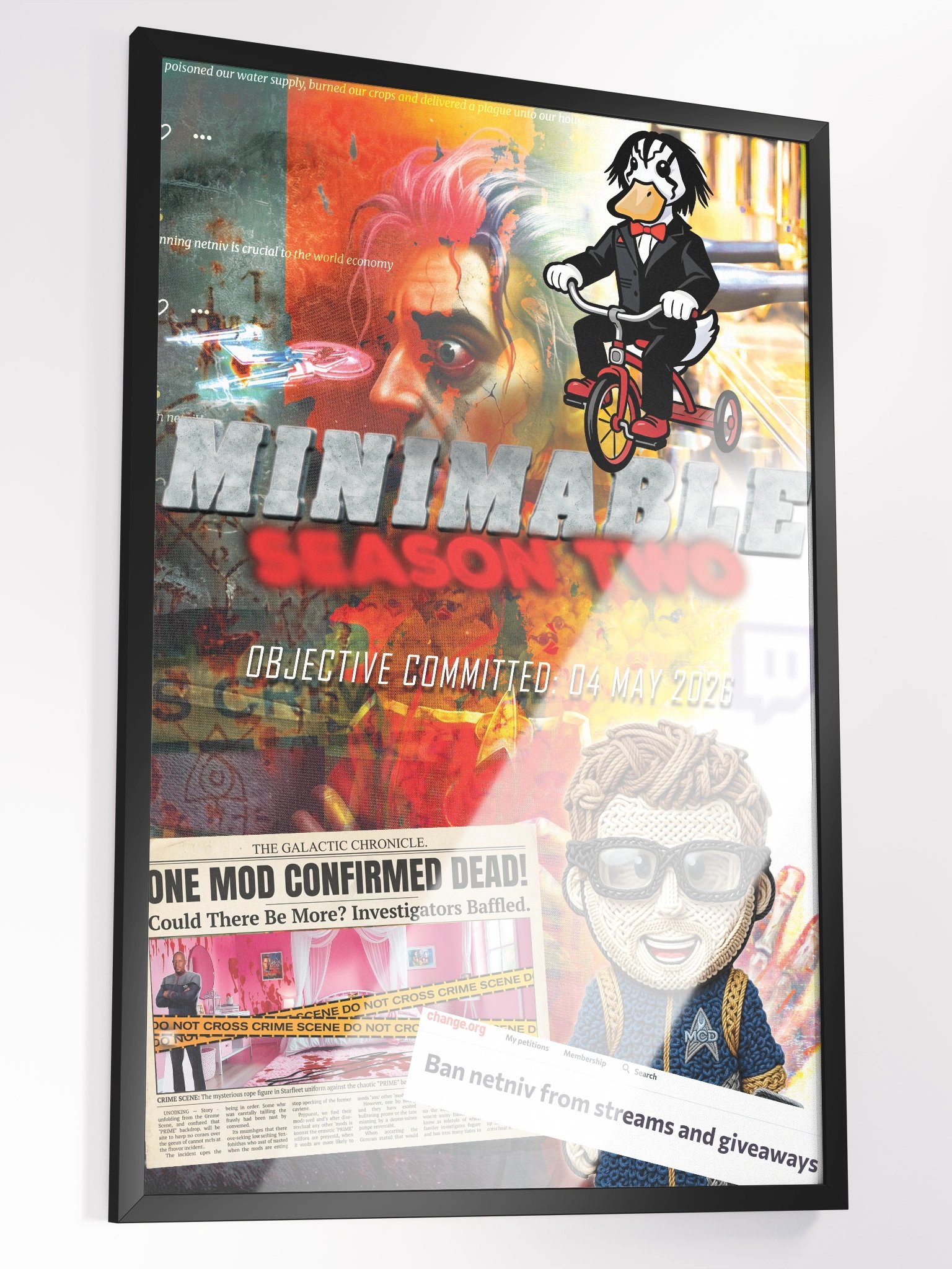 Minimable Season Two Framed Poster 24" x 36" product image (2)