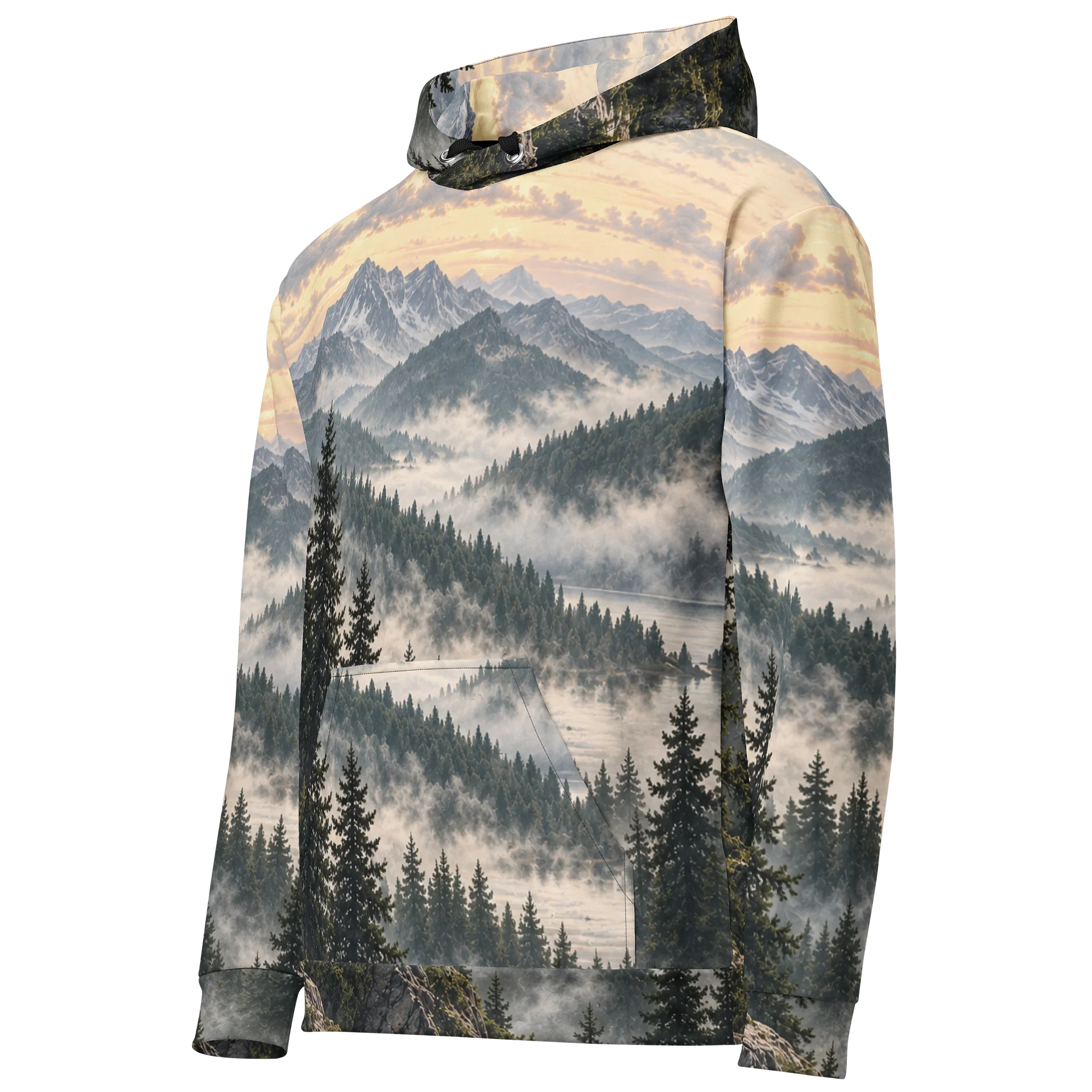 Misty Pines All-Over Hoodie product image (2)