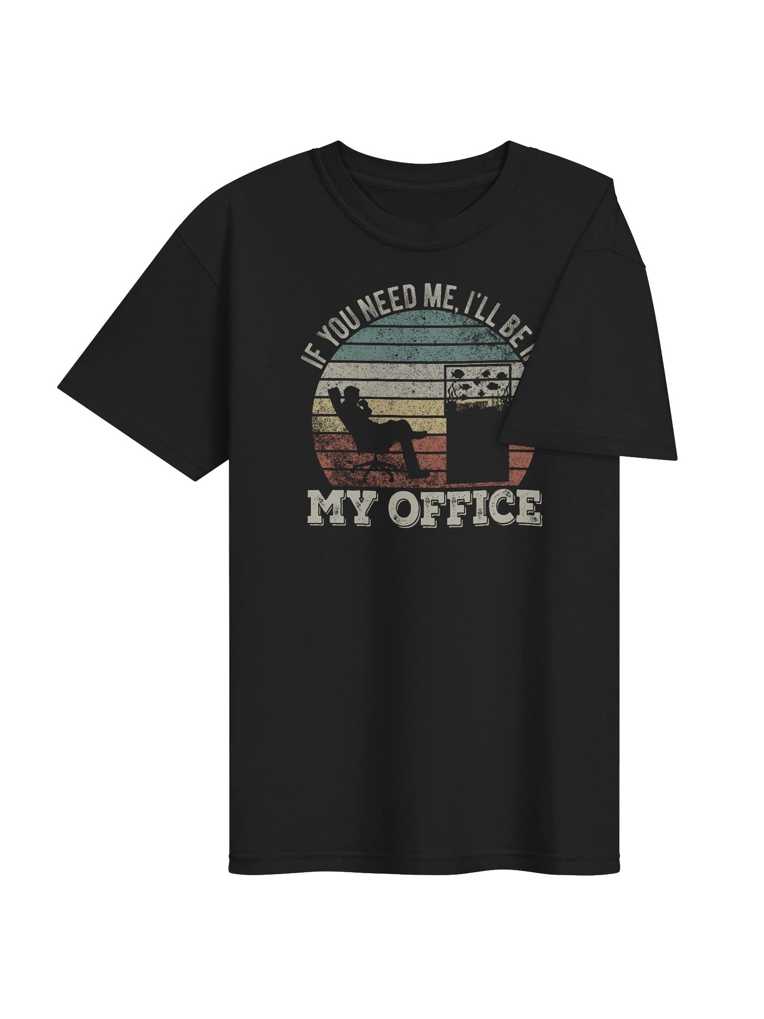 If You Need Me I’ll Be In My Office Reef Tank Shirt – Funny Saltwater Aquarium Tee product image (8)